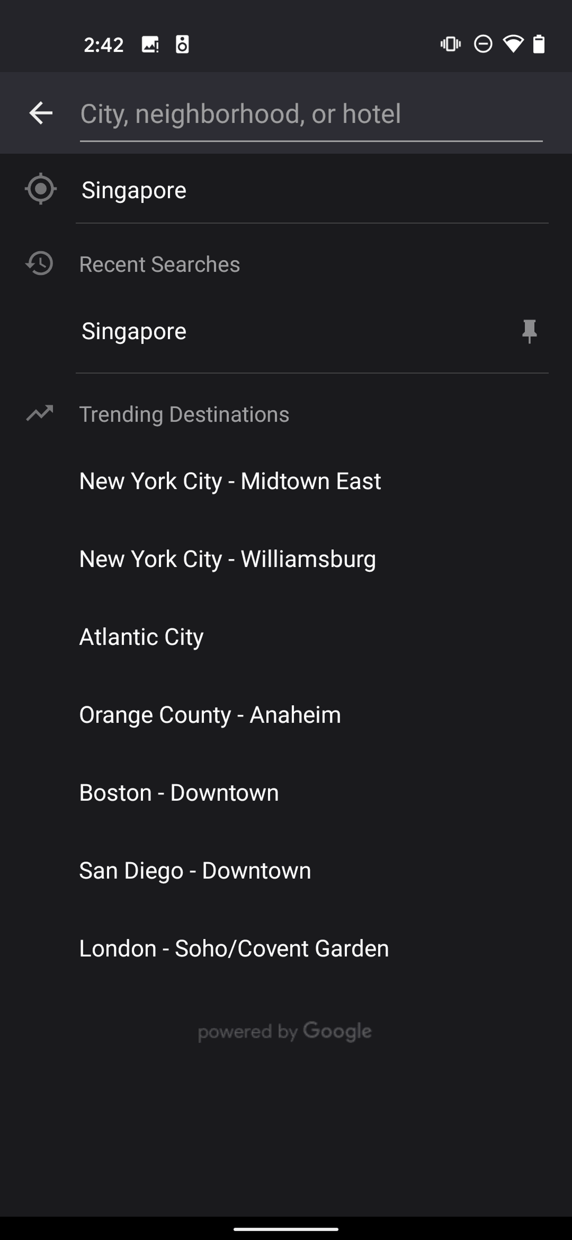 HotelTonight Android Travel & Transportation interface screenshot 9