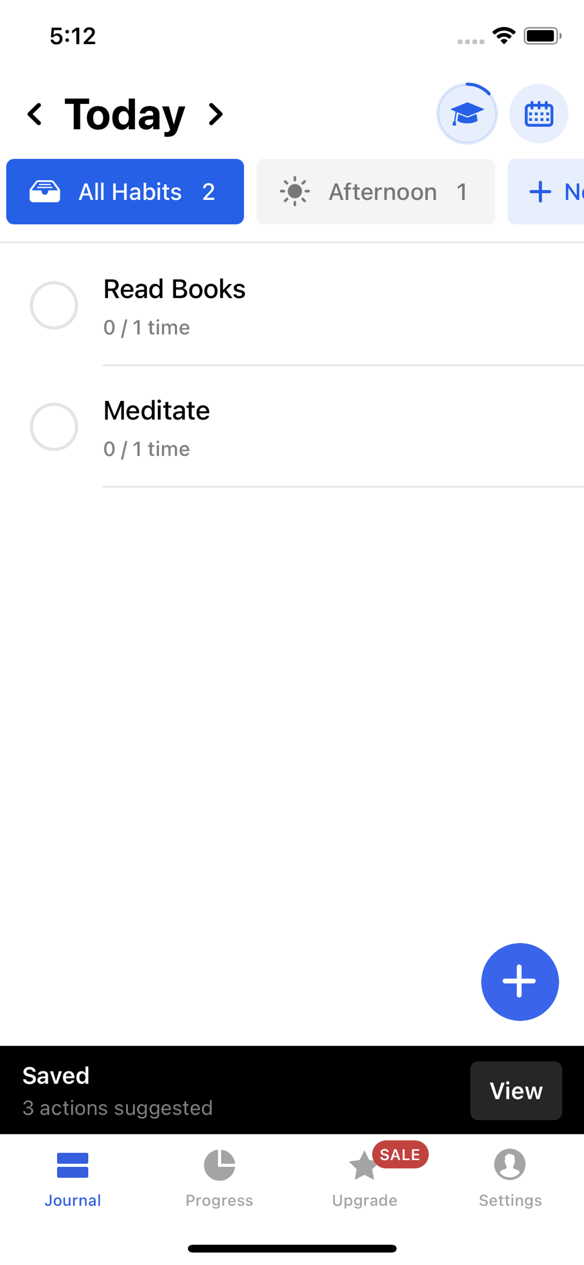 Habitify iOS Productivity interface screenshot 21