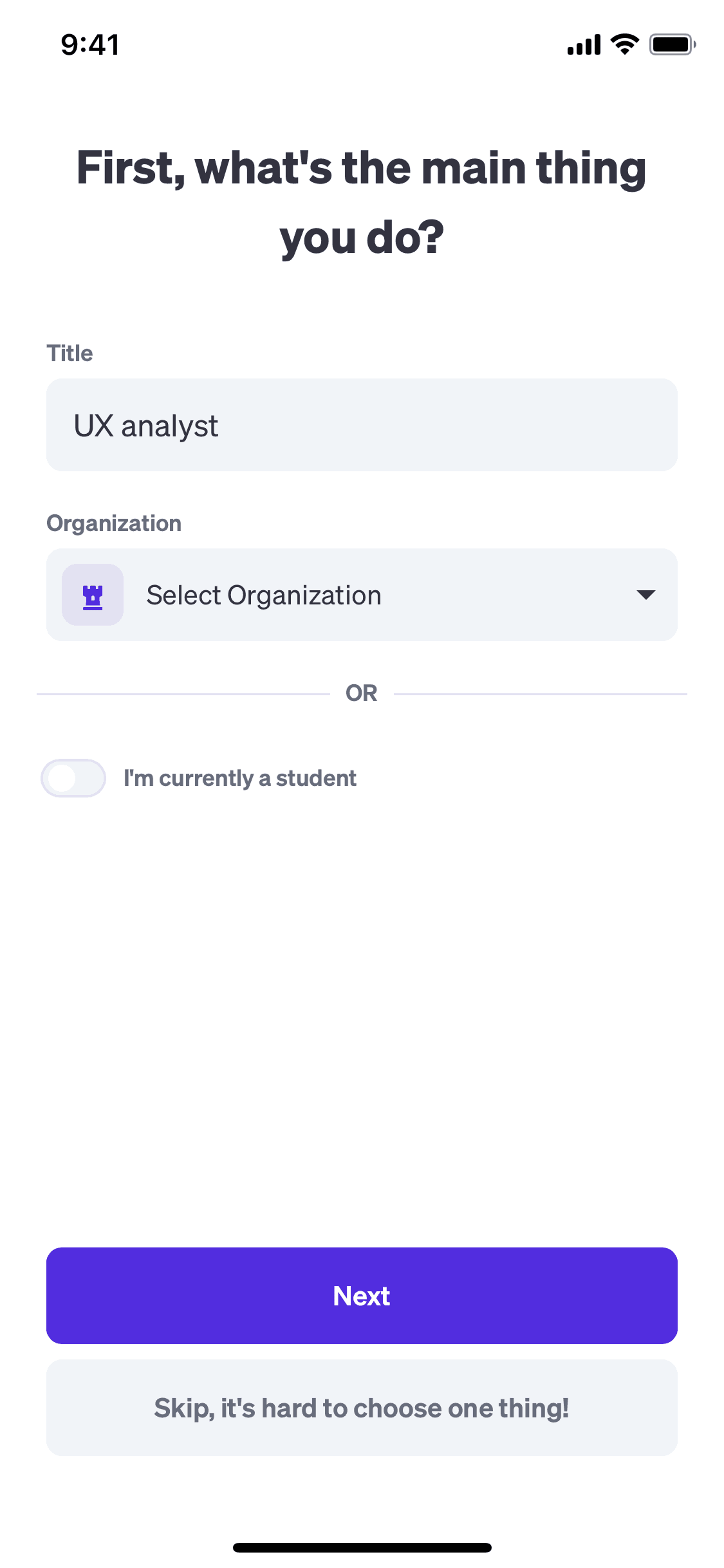 Polywork iOS Social Networking interface screenshot 7