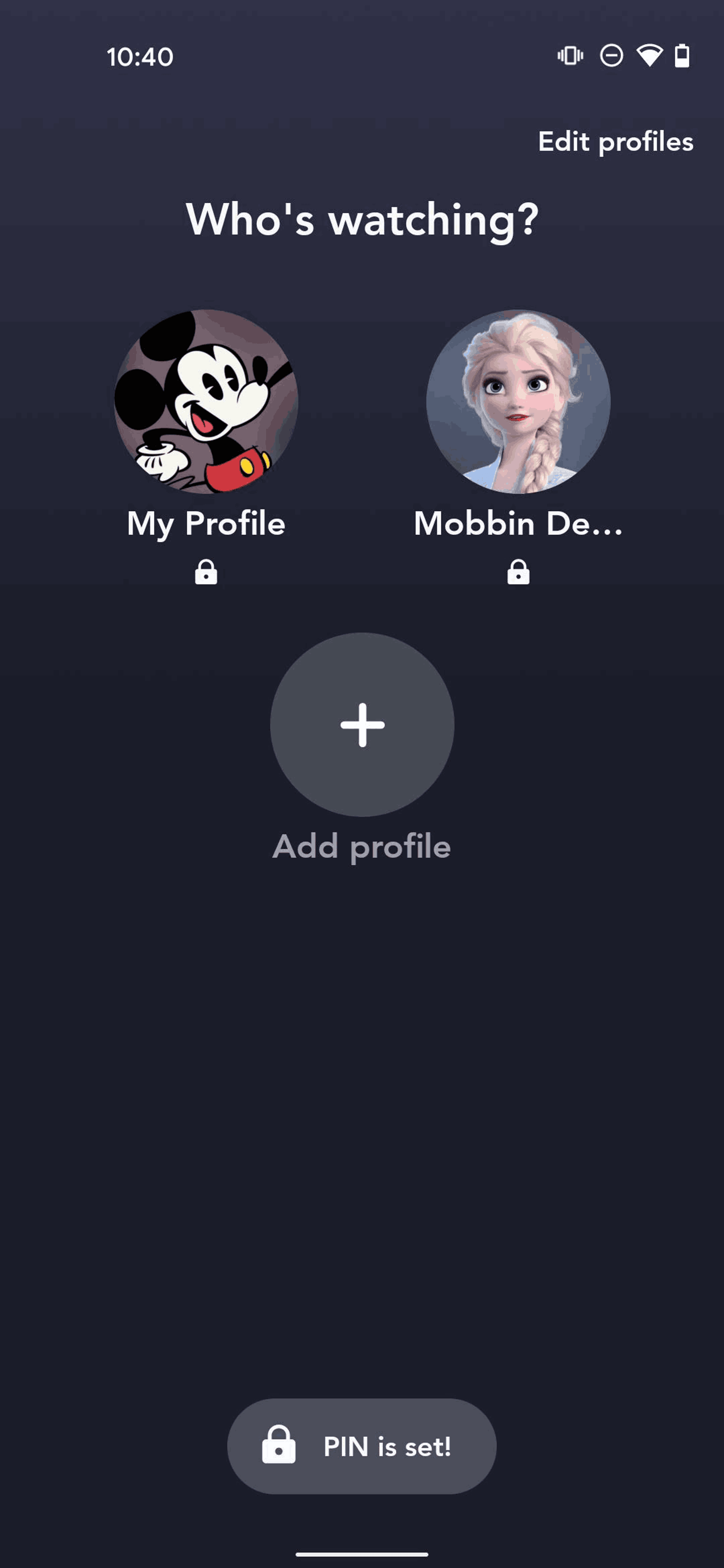 Disney+ Android Entertainment interface screenshot 21