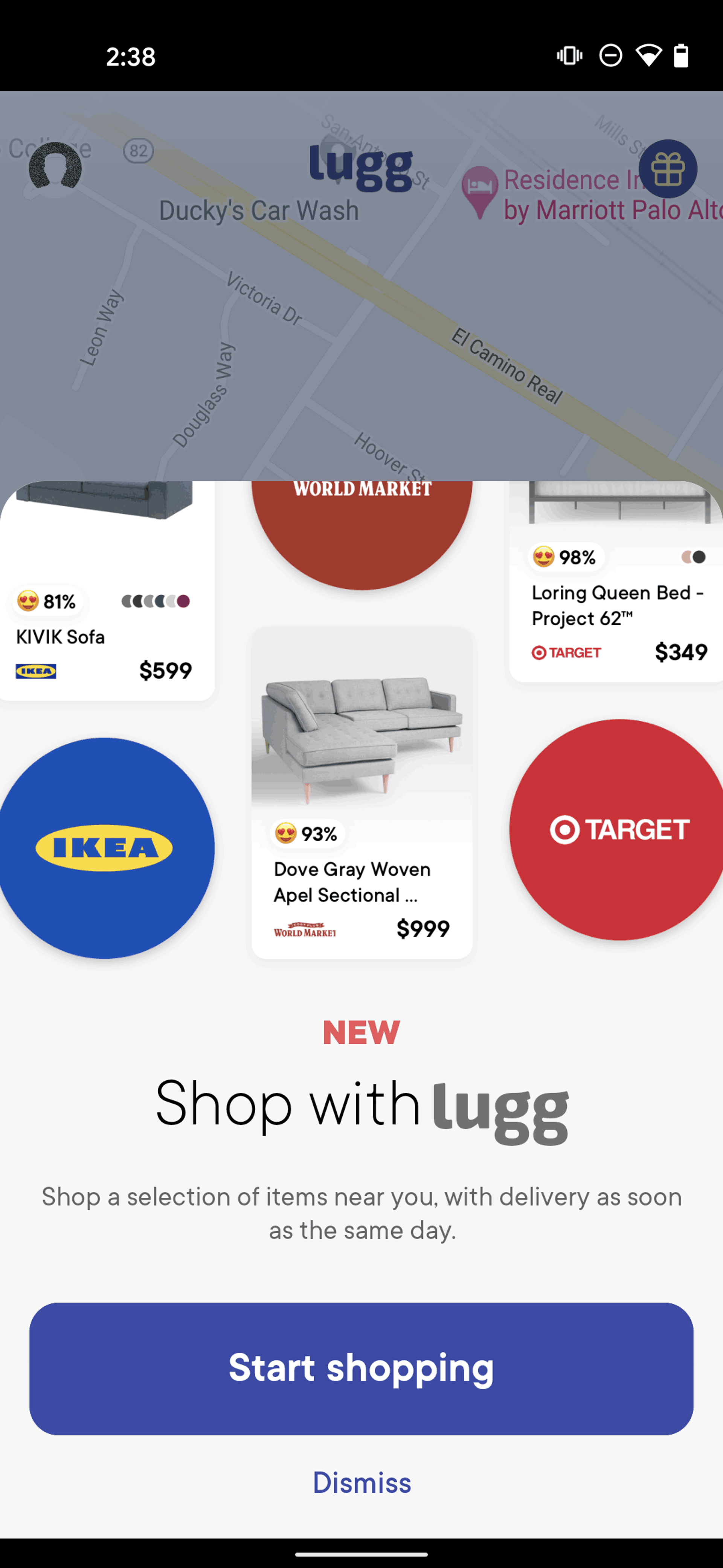 Lugg Android Lifestyle interface screenshot 14