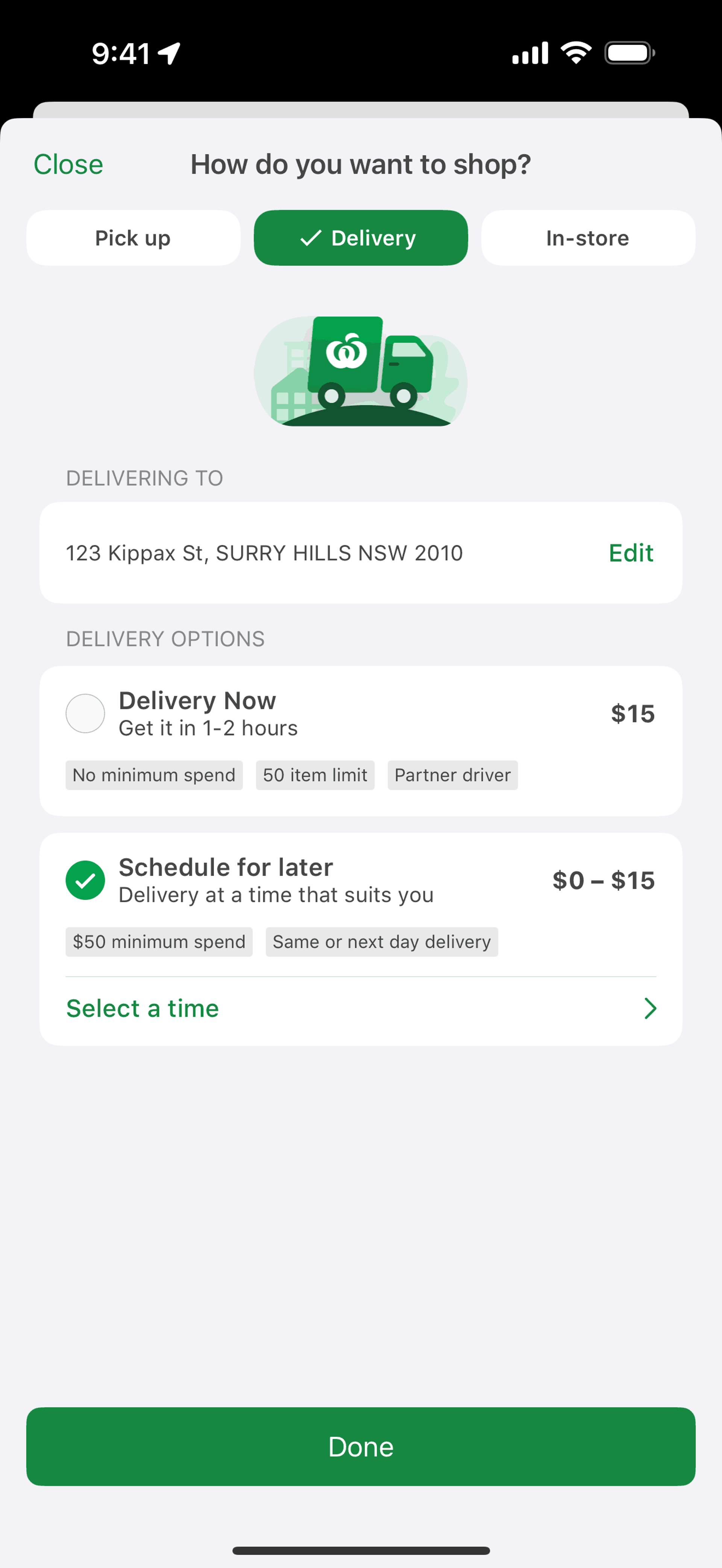 Woolworths iOS Shopping interface screenshot 6