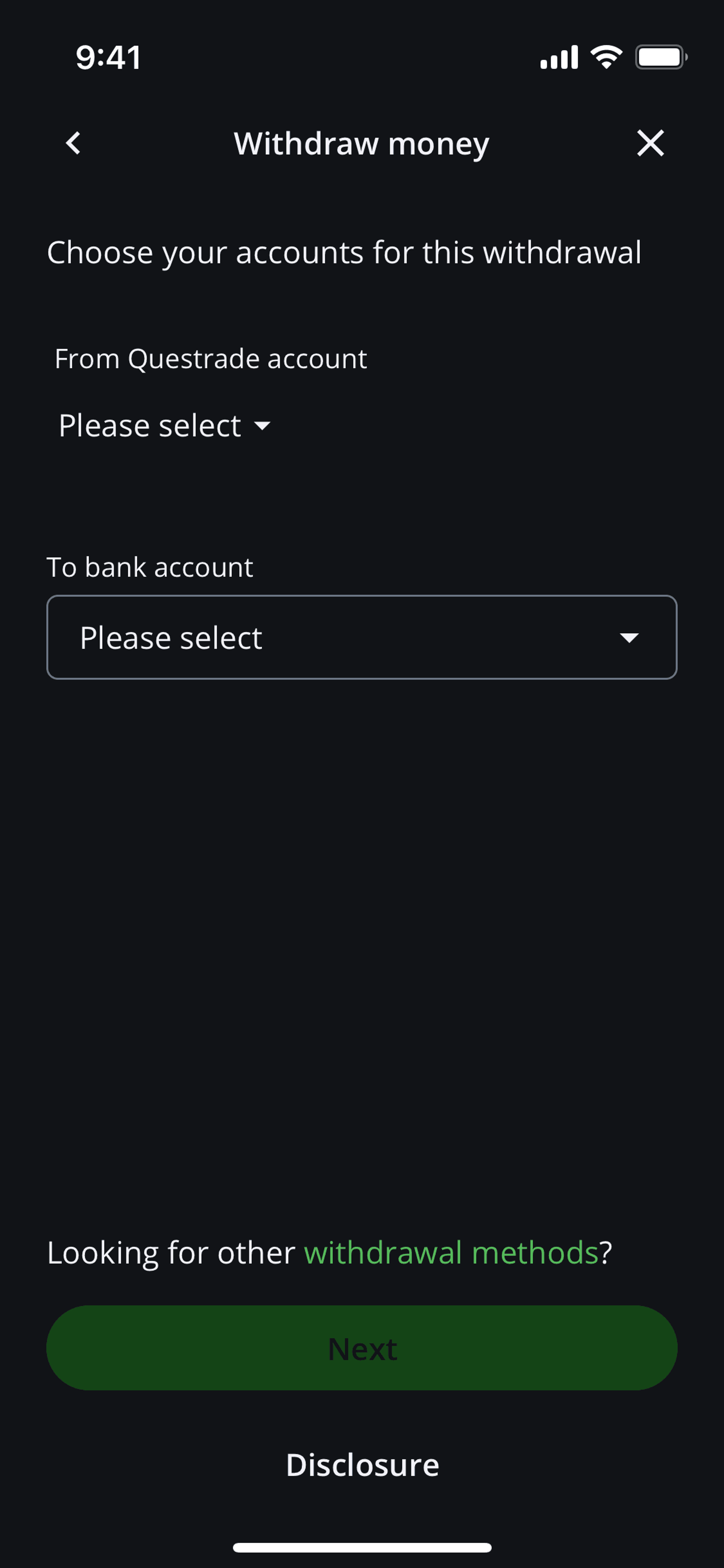 QuestMobile iOS Finance interface screenshot 6