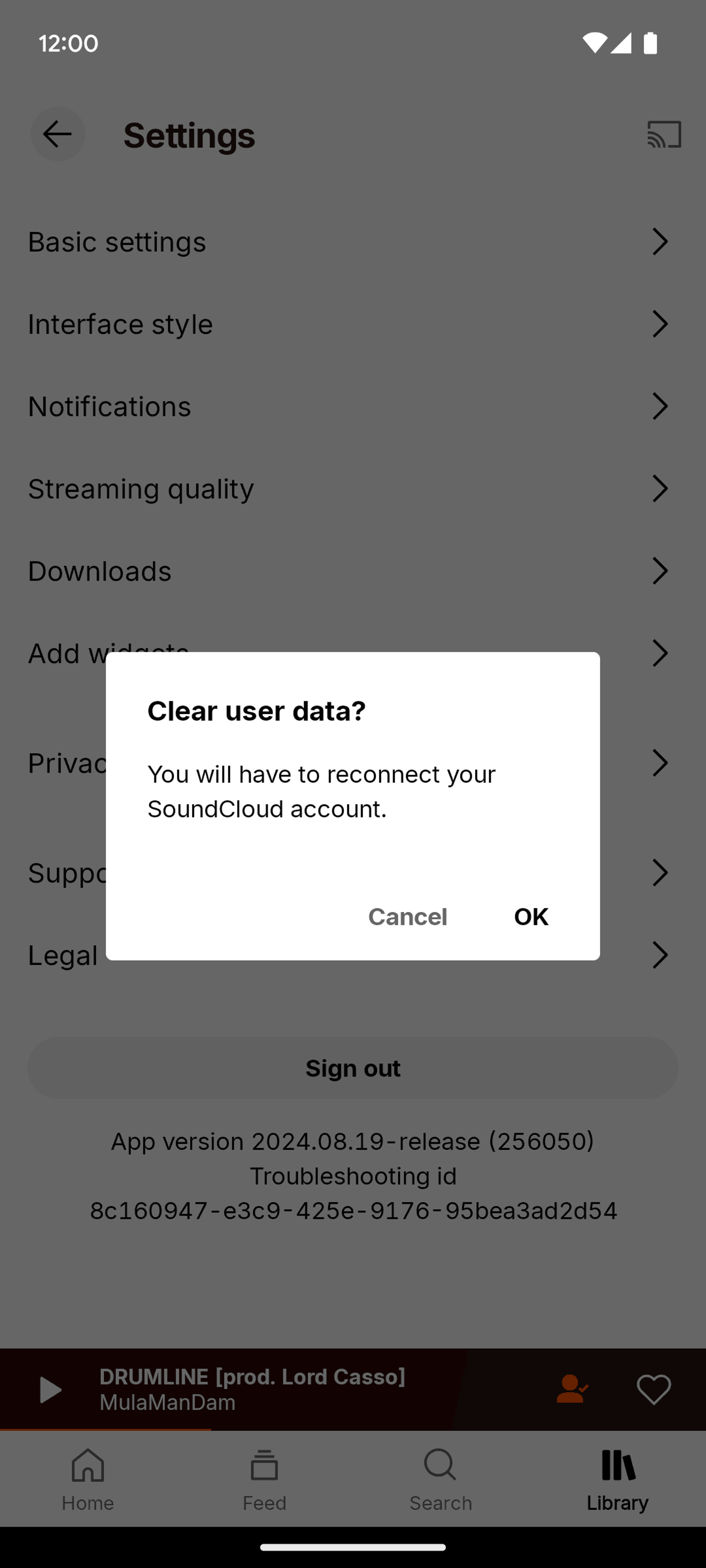 SoundCloud Android Music & Audio interface screenshot 18