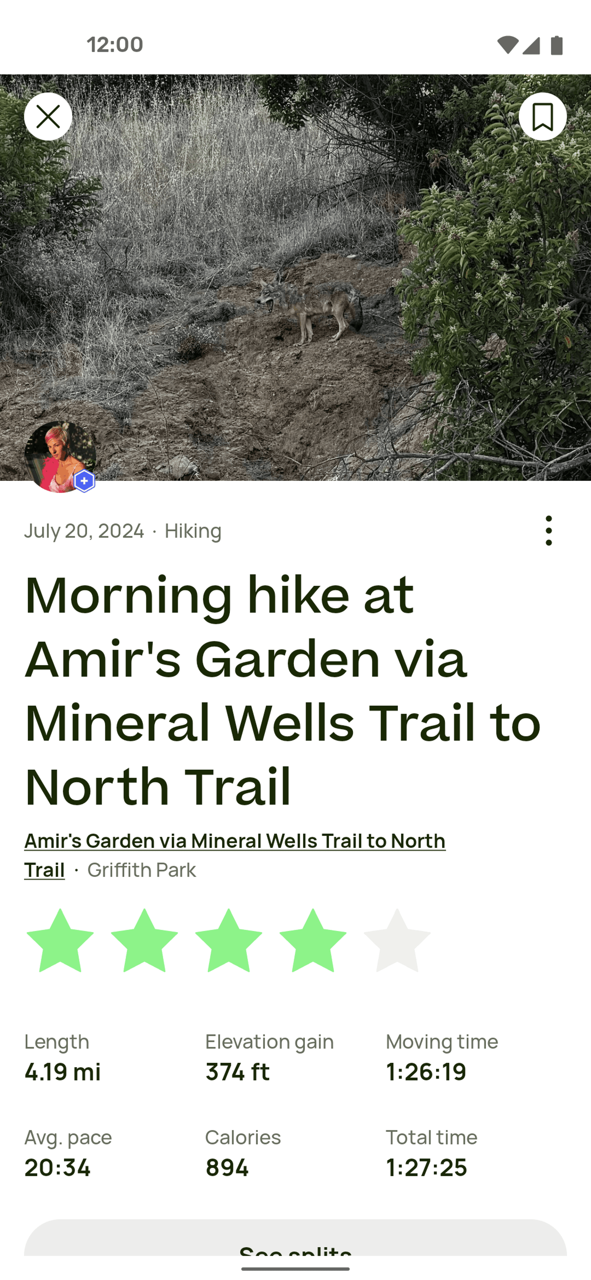 AllTrails Android Health & Fitness interface screenshot 16