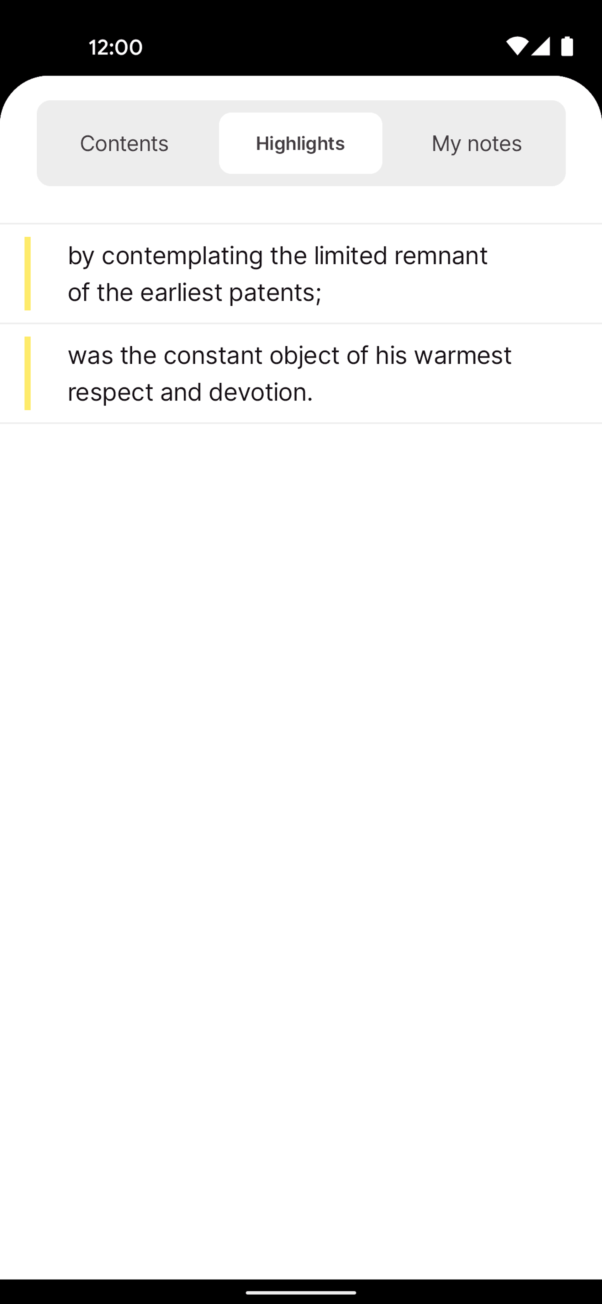 Fable Android Social Networking interface screenshot 20