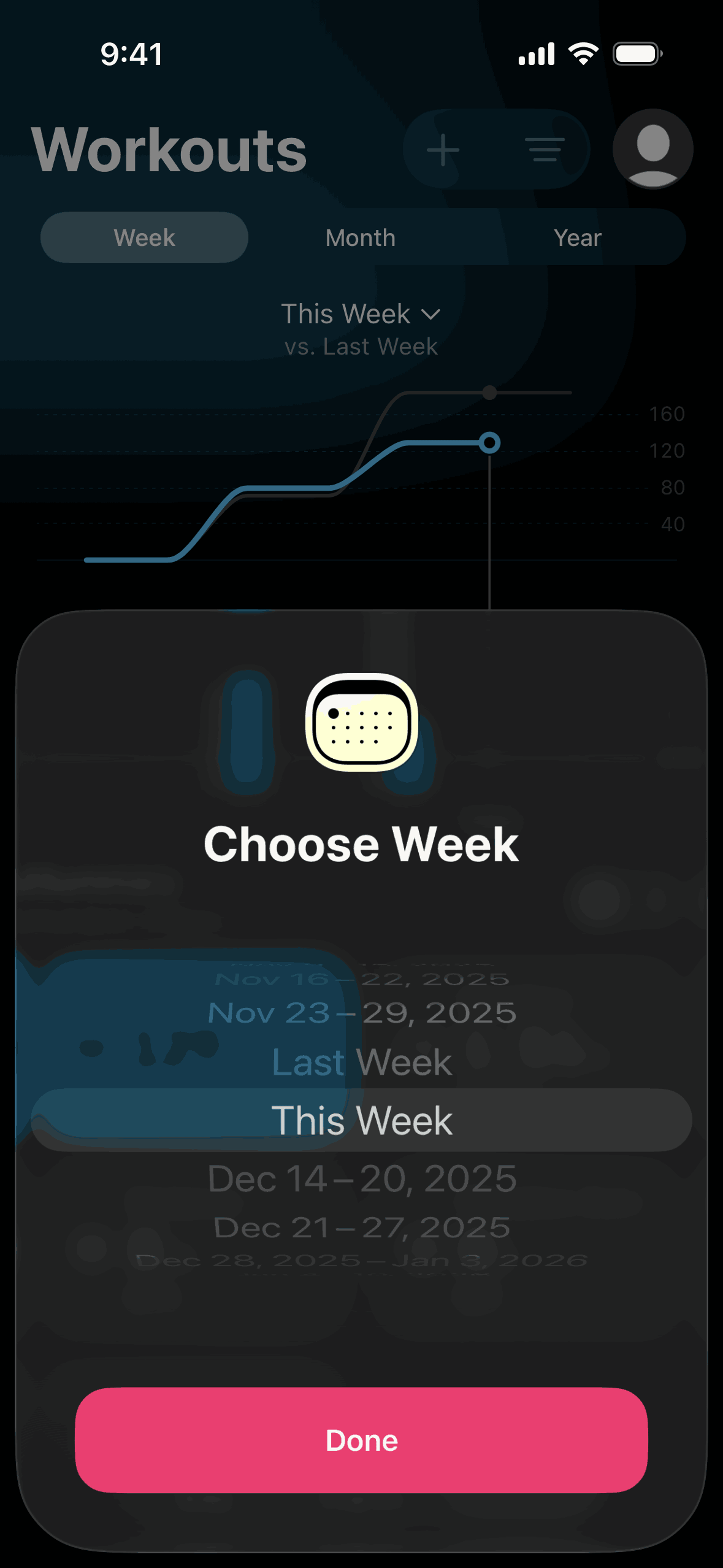 The Outsiders iOS Health & Fitness interface screenshot 11