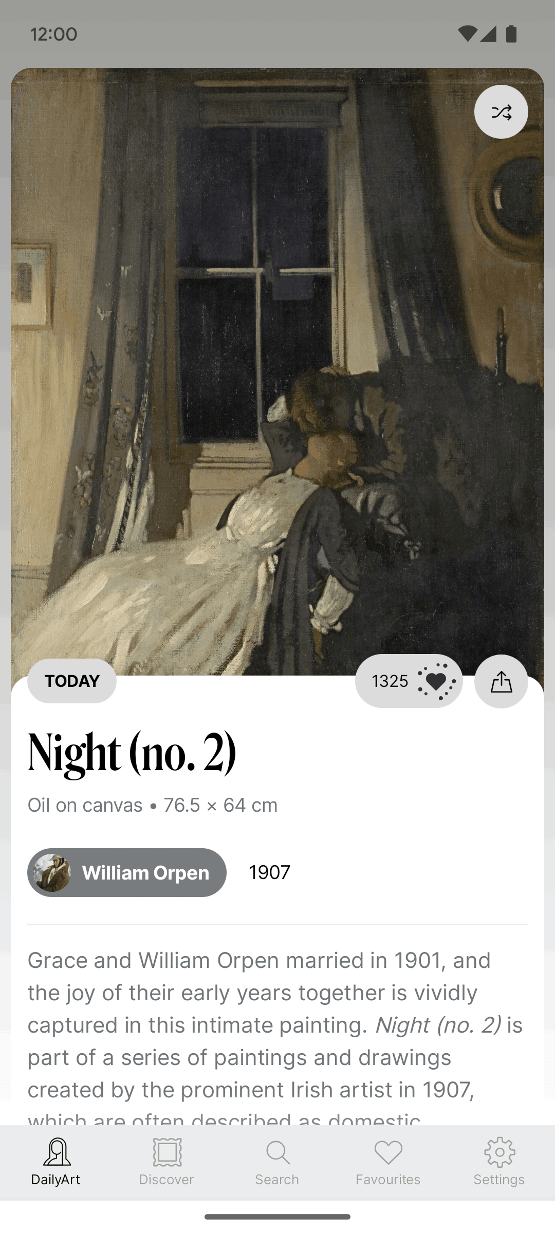 DailyArt Android Education interface screenshot 13