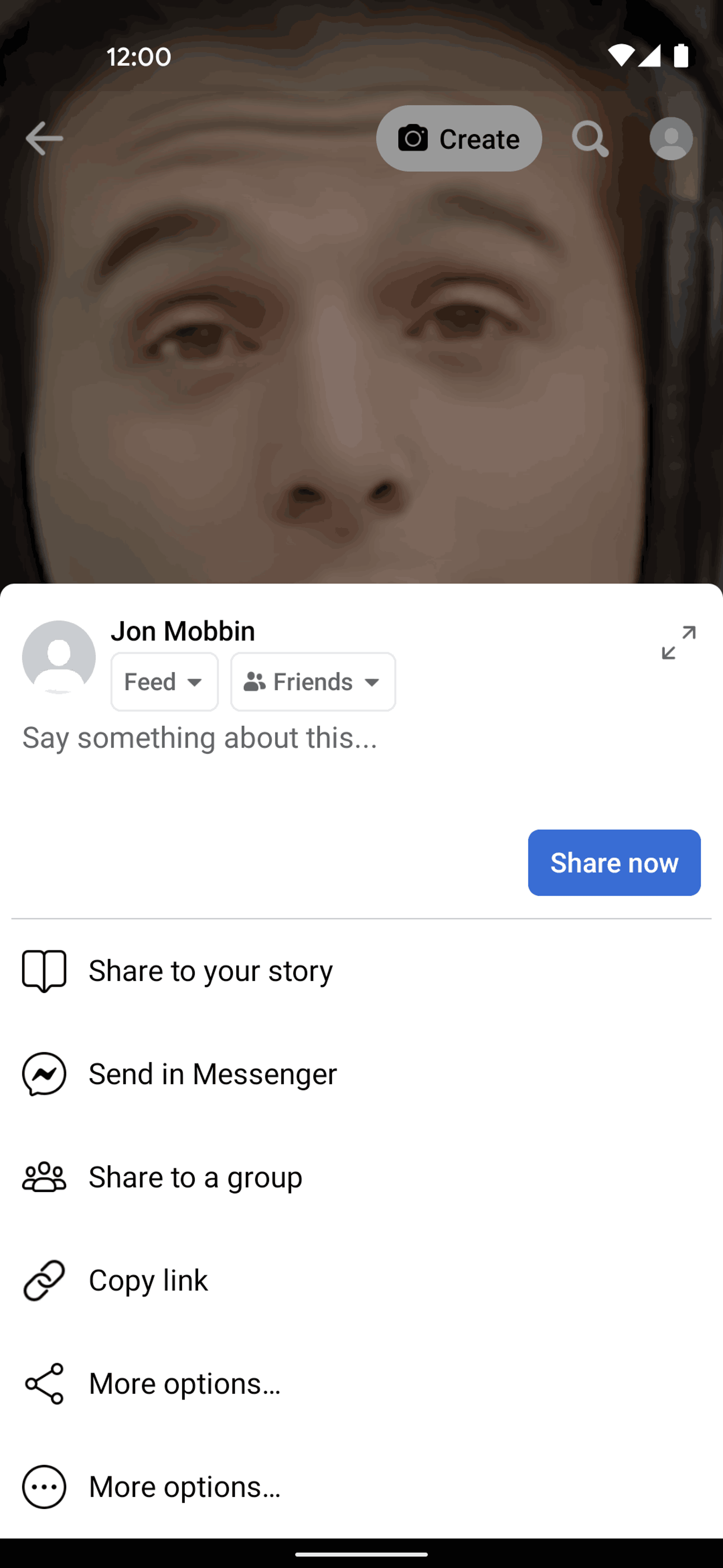Facebook Android Social Networking interface screenshot 17