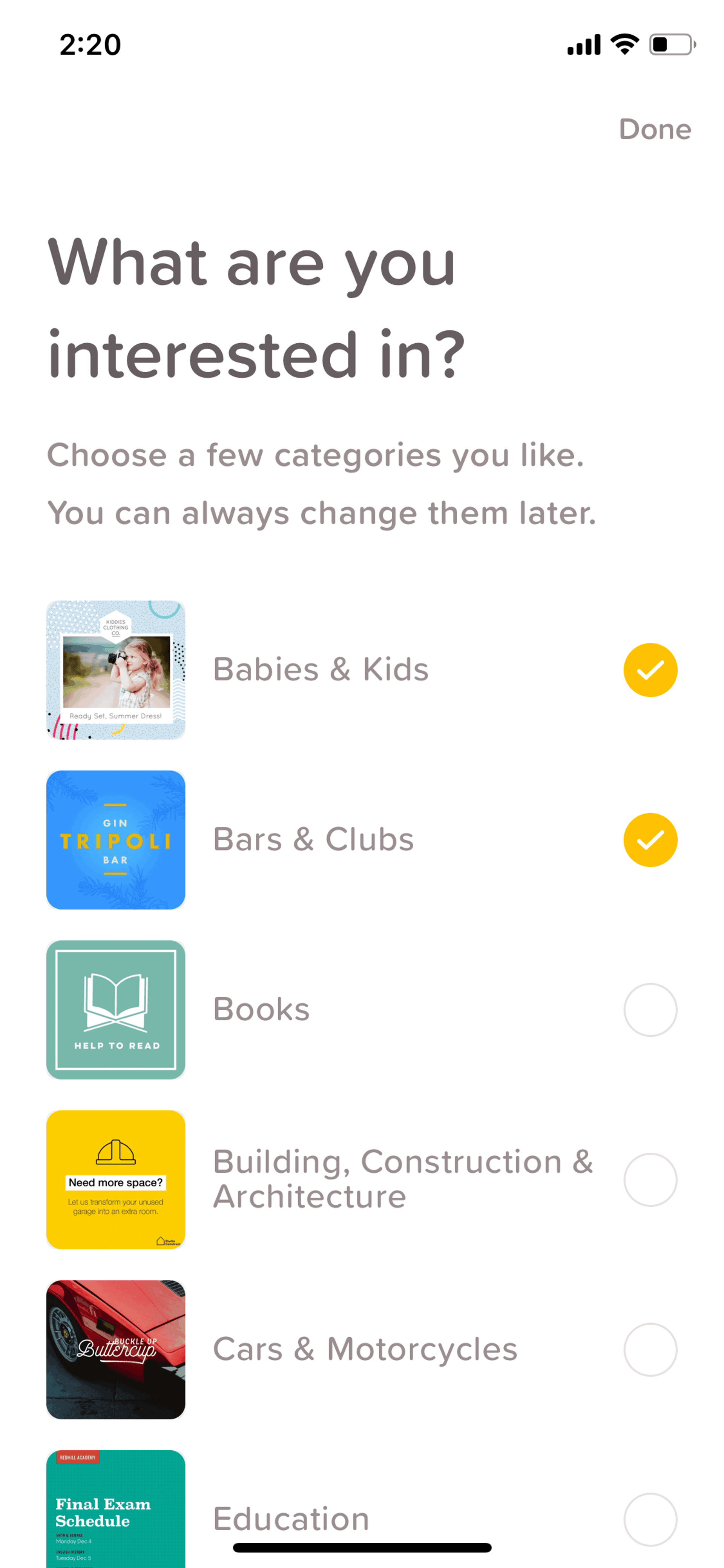 GoDaddy Studio iOS Photo & Video interface screenshot 7