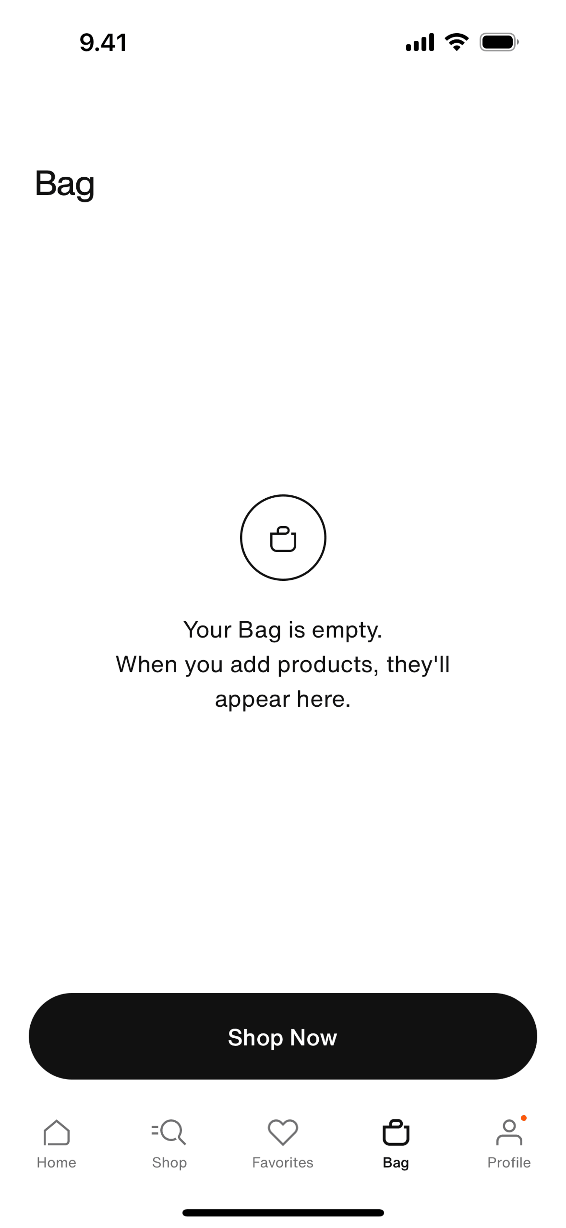 Nike iOS Shopping interface screenshot 22