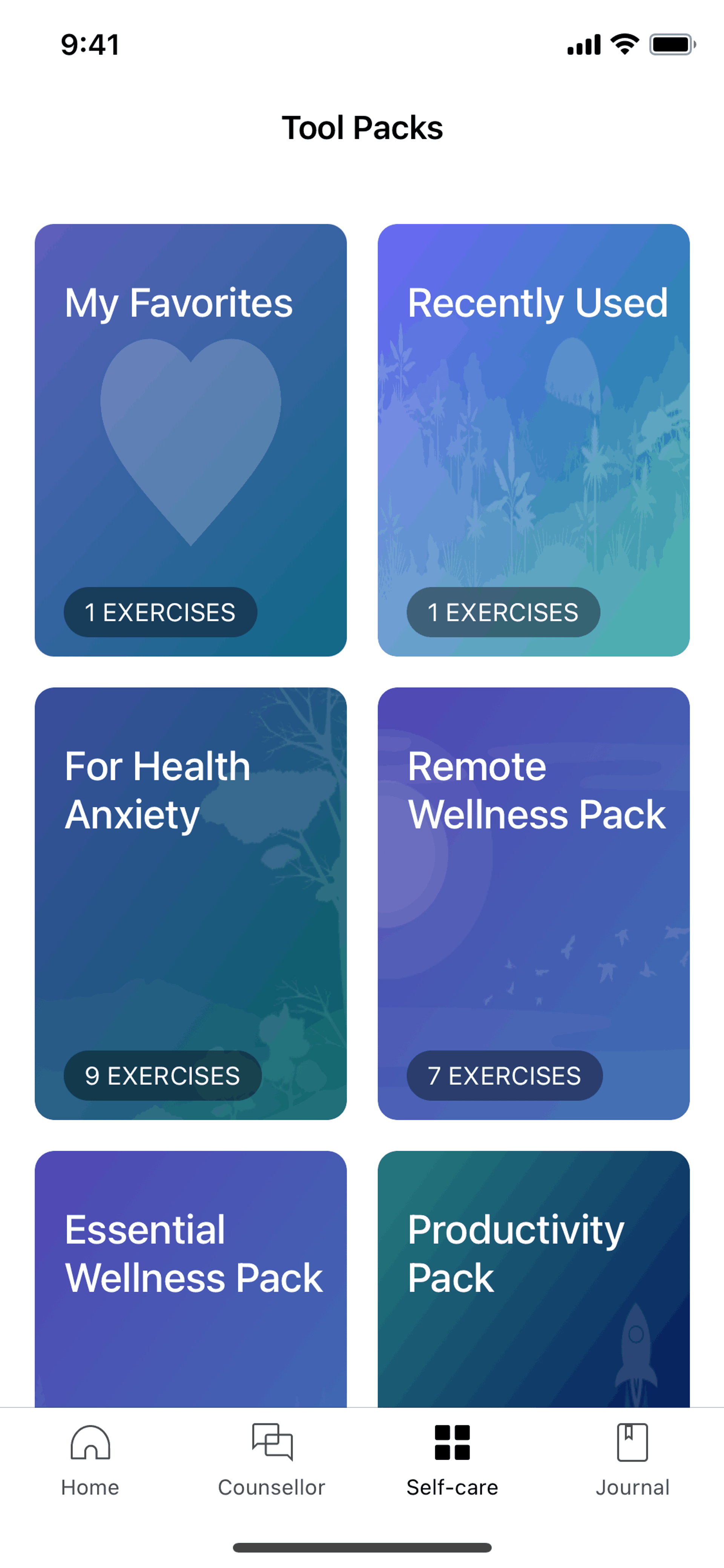 Wysa iOS AI interface screenshot 19
