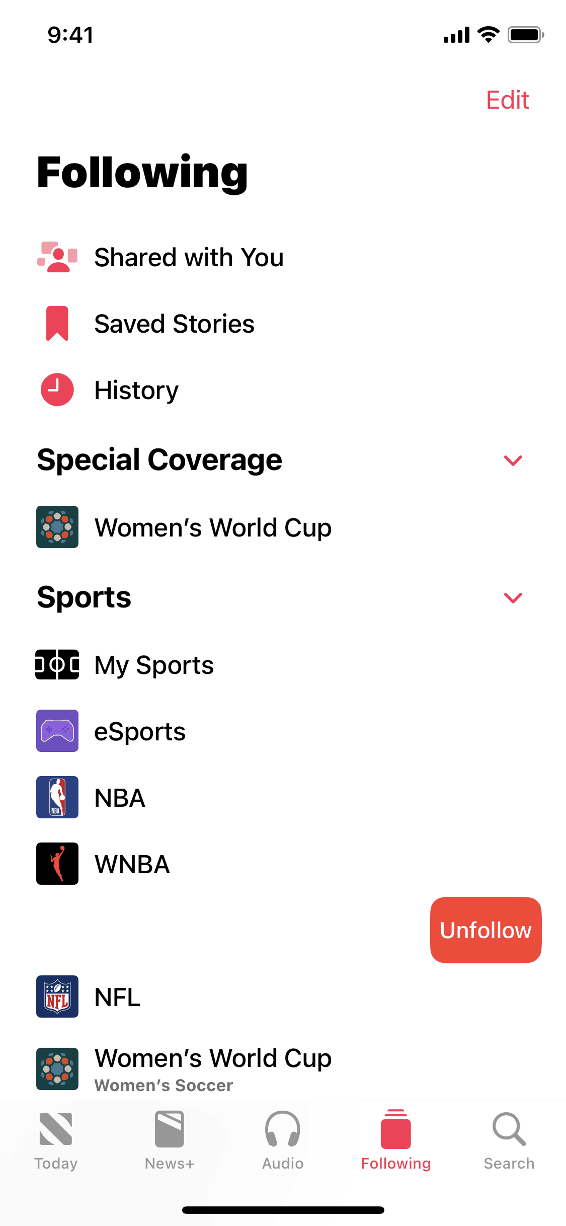 Apple News iOS News interface screenshot 15