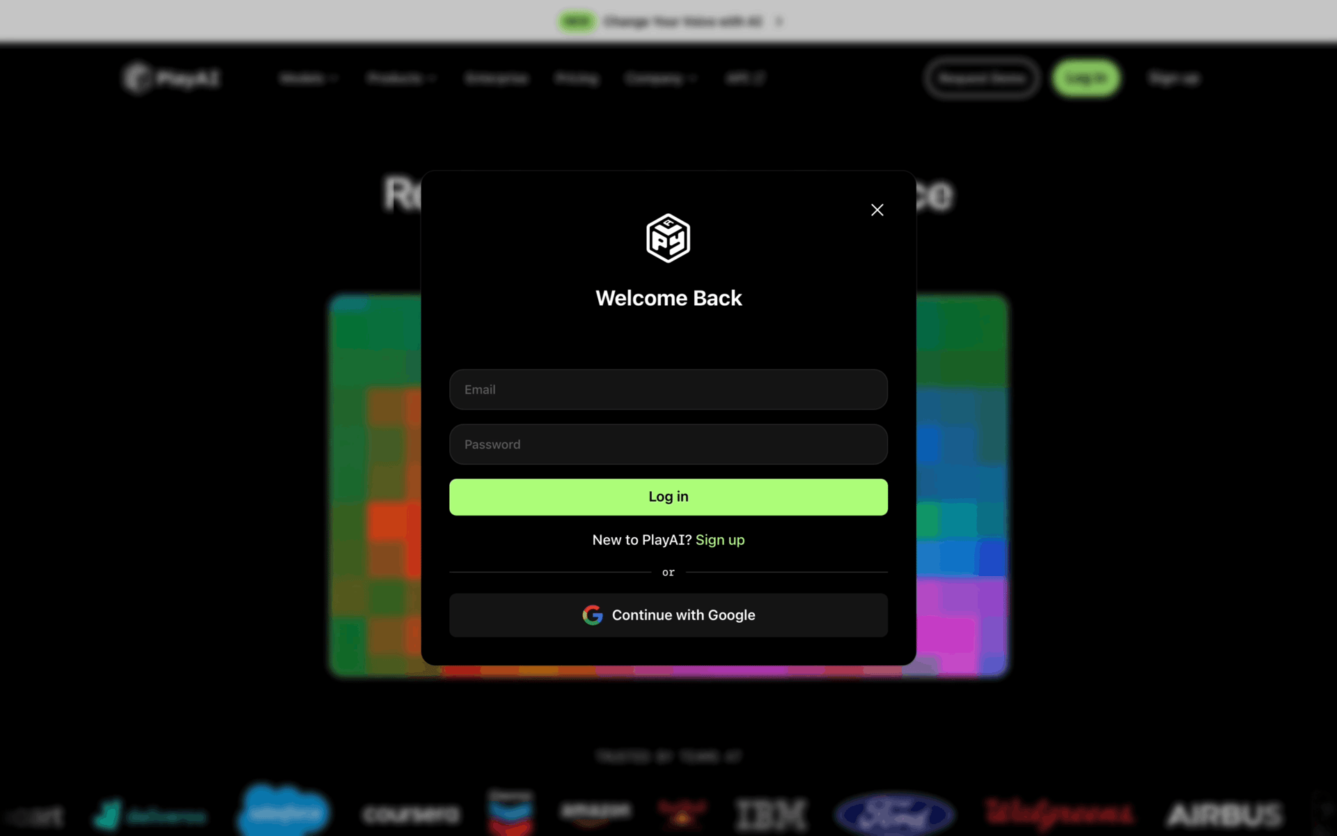 PlayAI Web AI interface screenshot 14