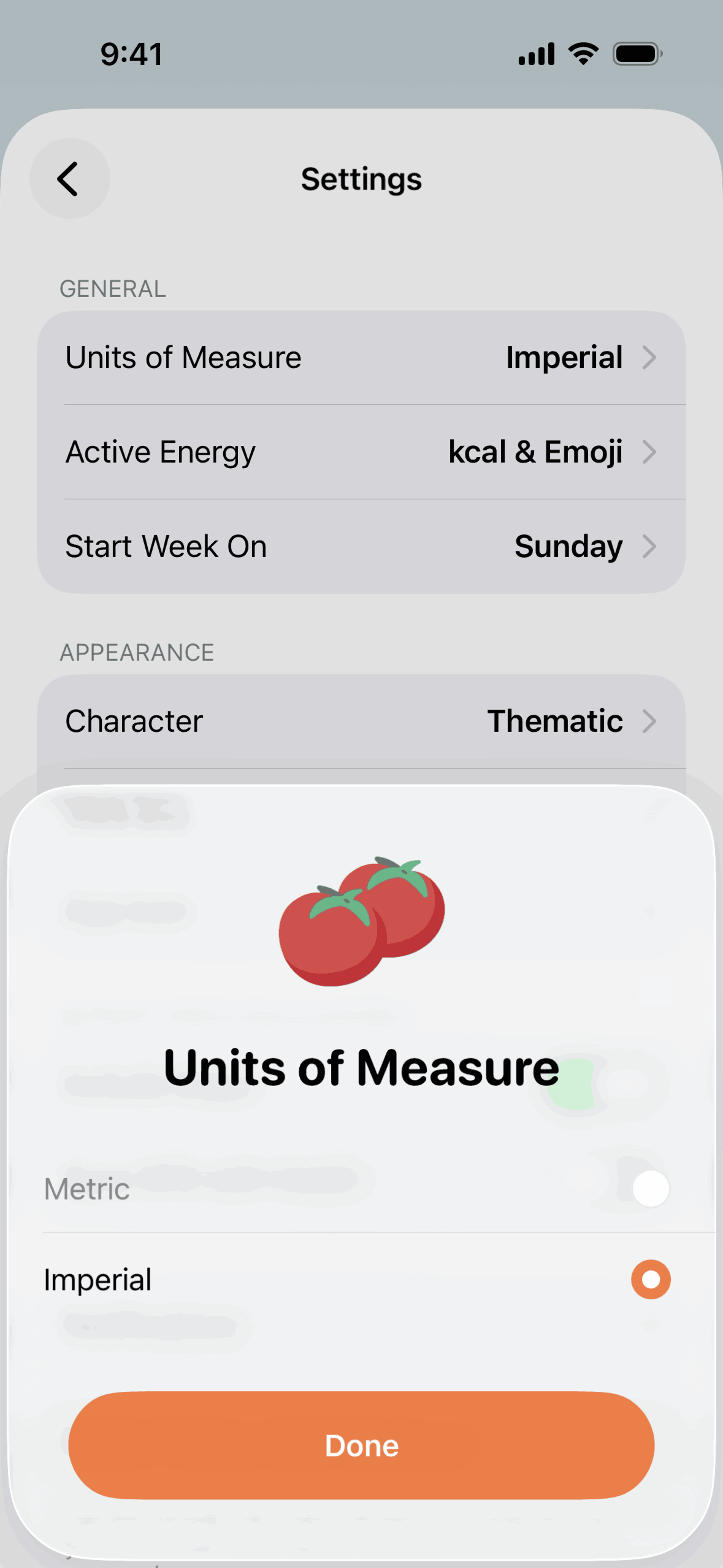 Gentler Streak iOS Health & Fitness interface screenshot 13