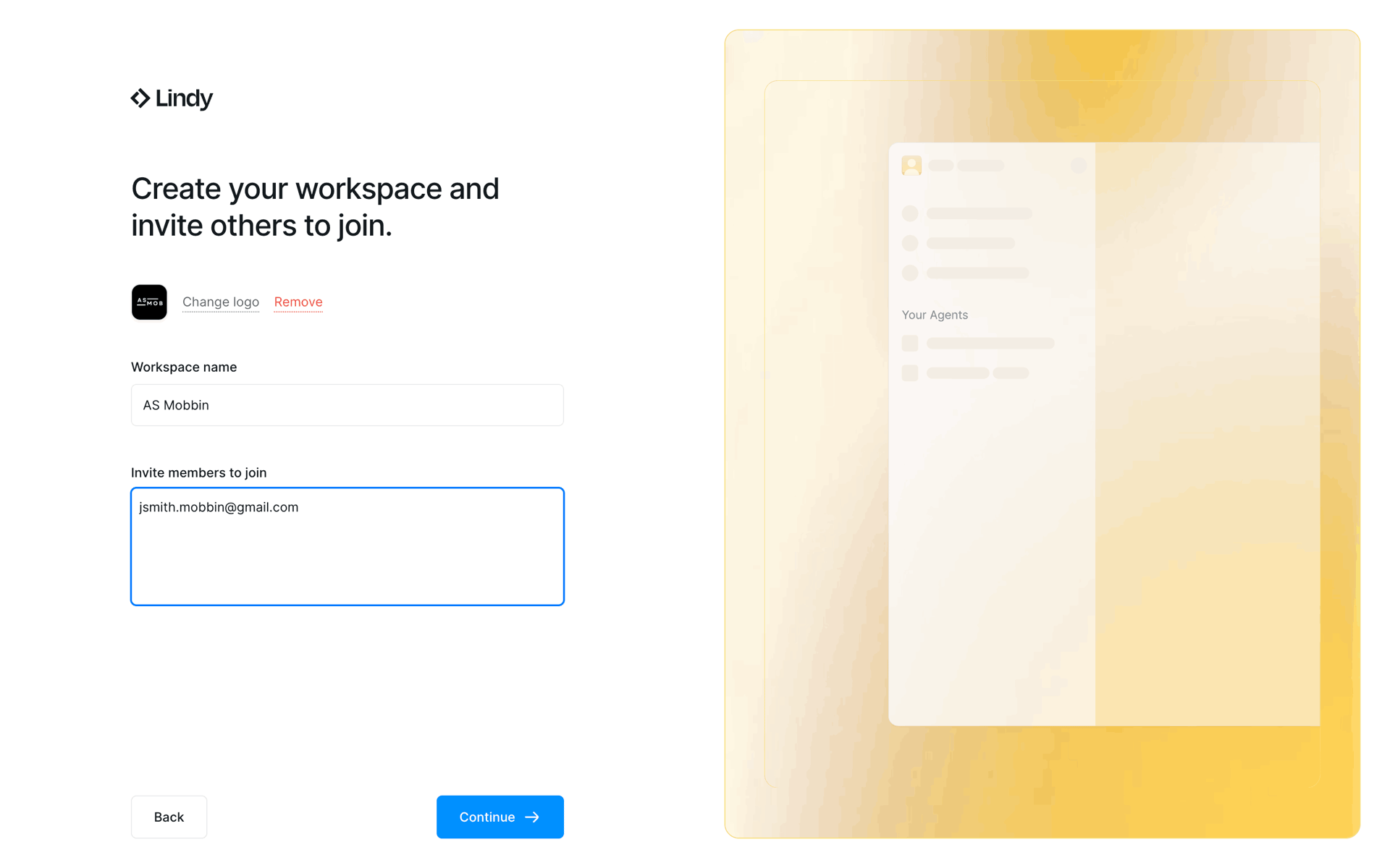 Lindy Web AI interface screenshot 10