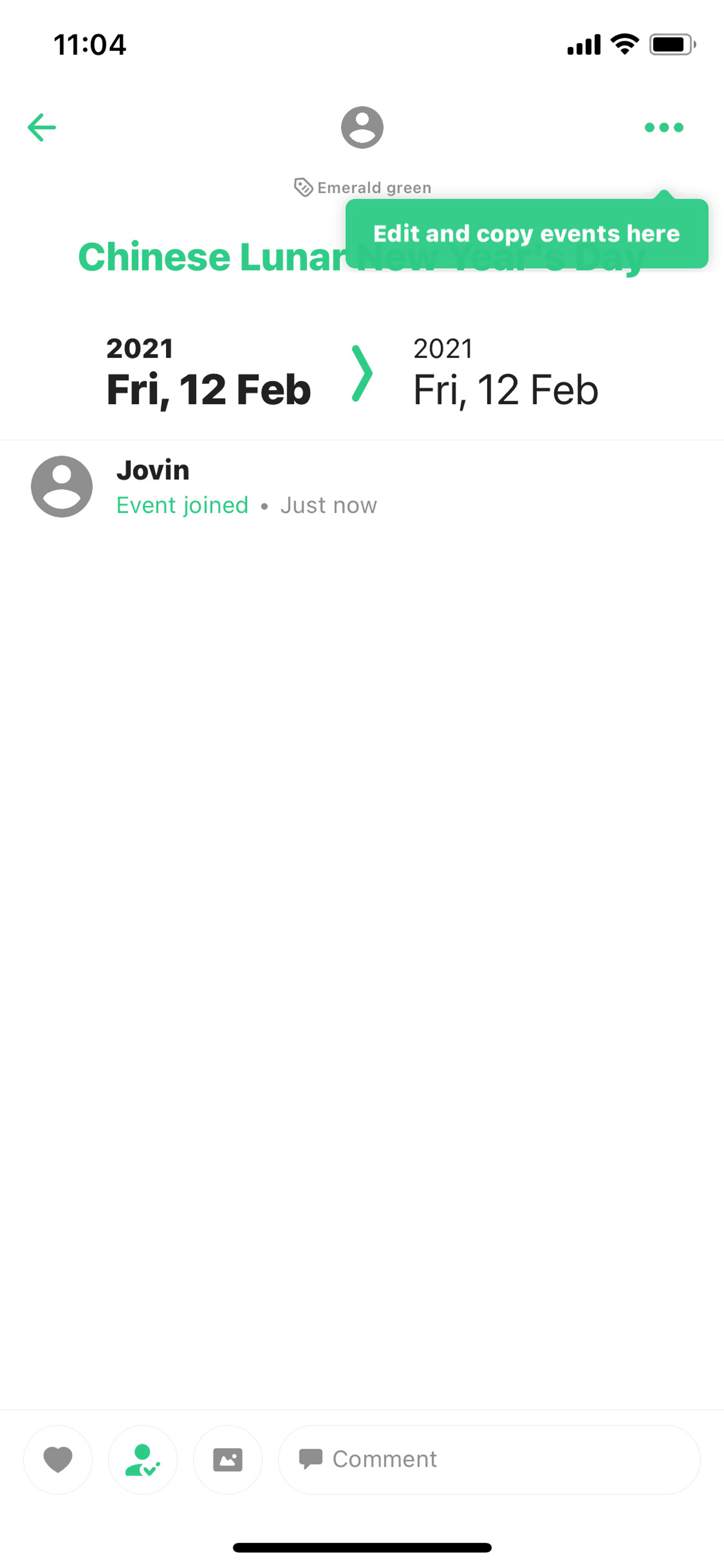TimeTree iOS Productivity interface screenshot 19