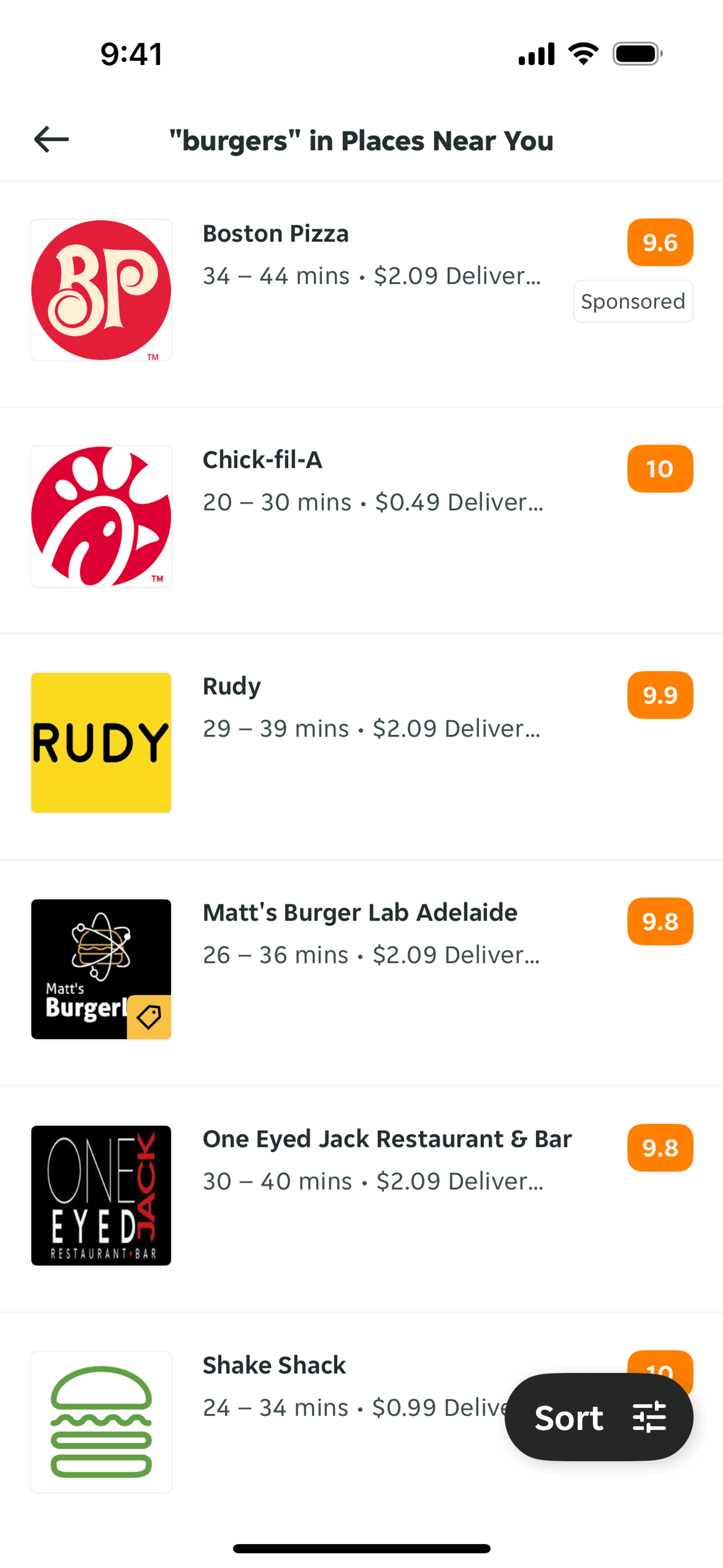 Skip iOS Food & Drink interface screenshot 9