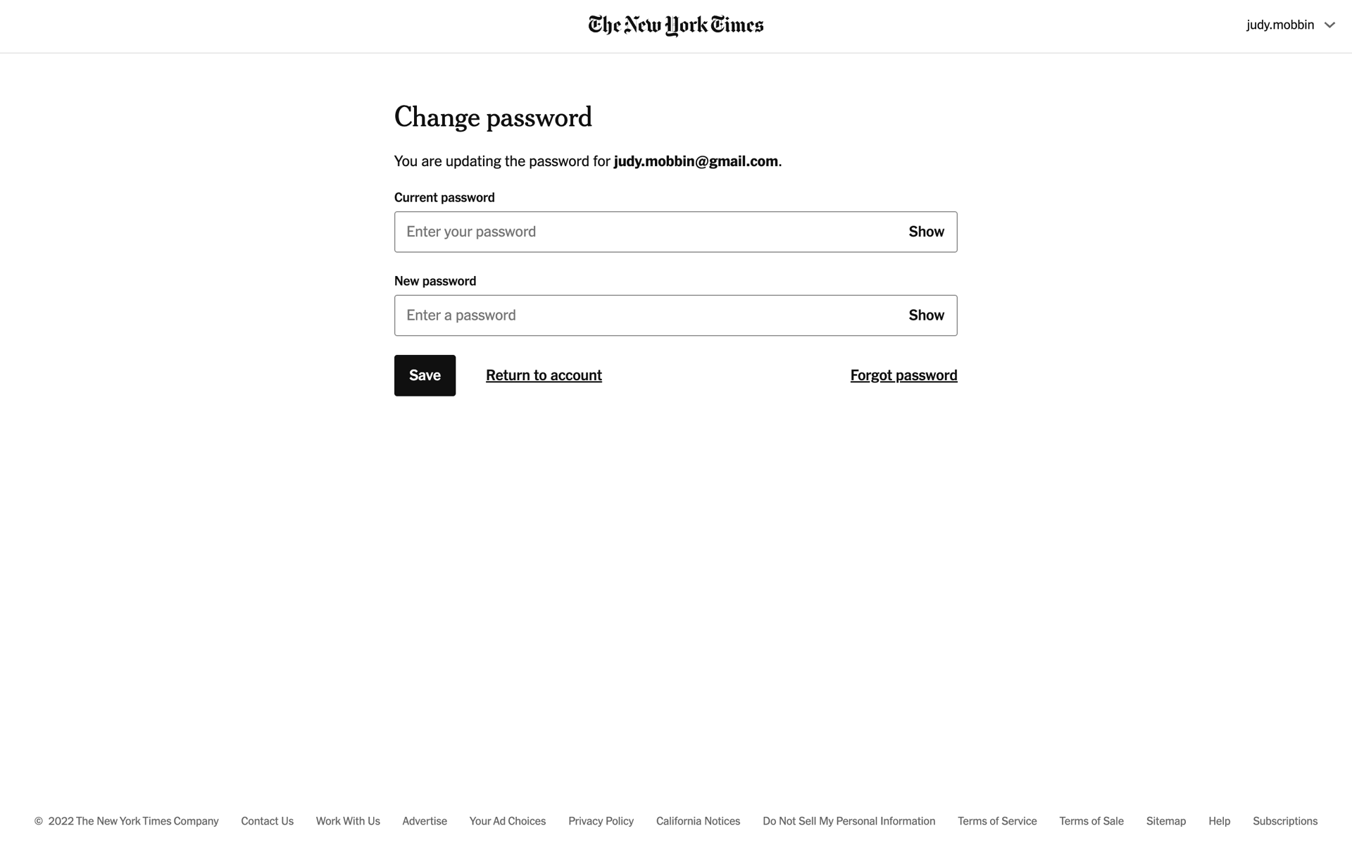 NYT Cooking Web Food & Drink interface screenshot 16