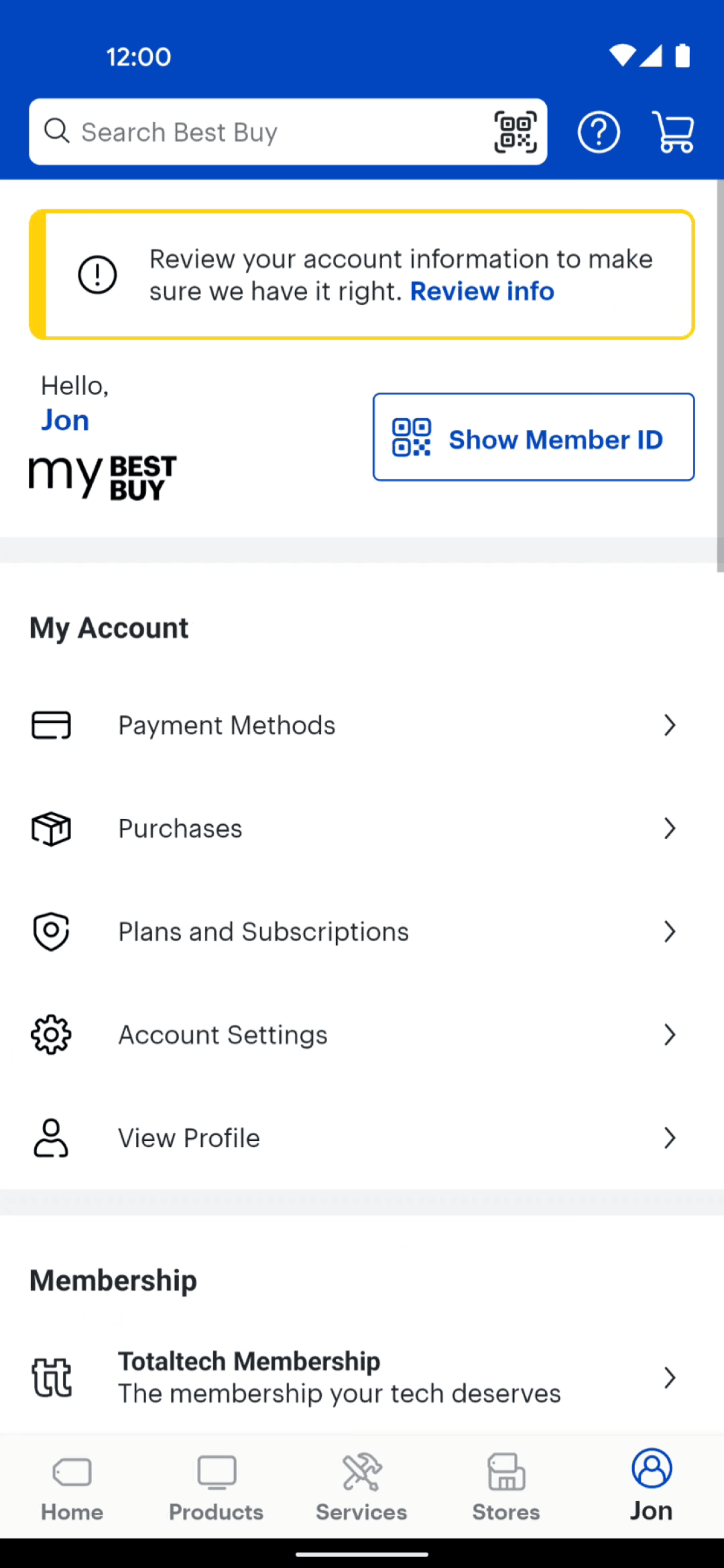 Best Buy Android Shopping interface screenshot 4