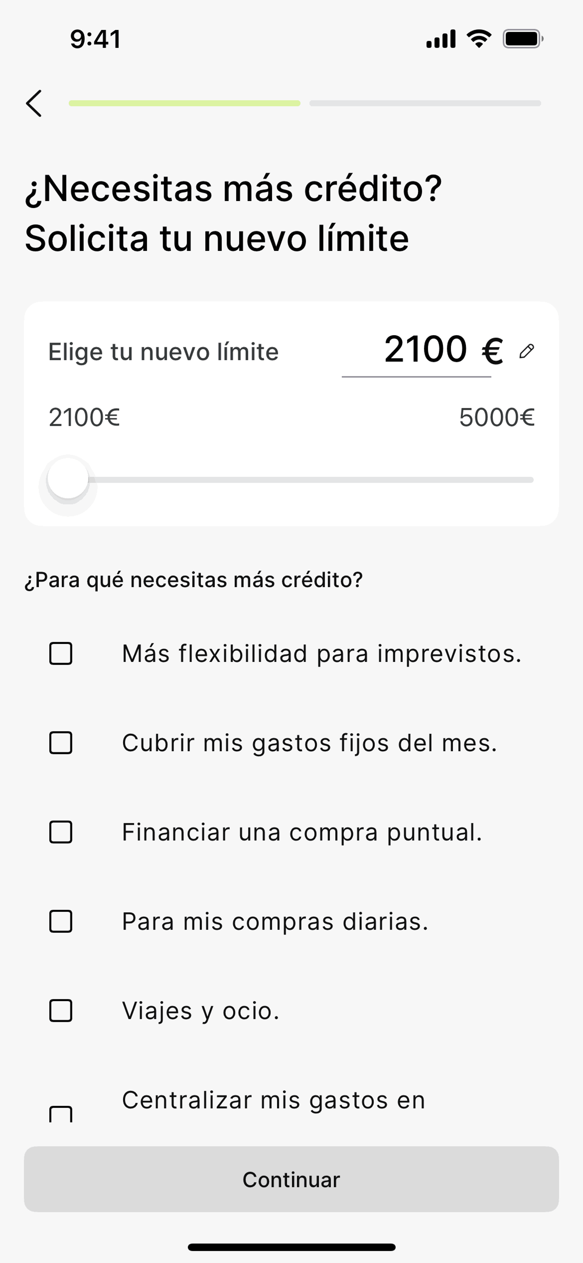 Plazo iOS Finance interface screenshot 10