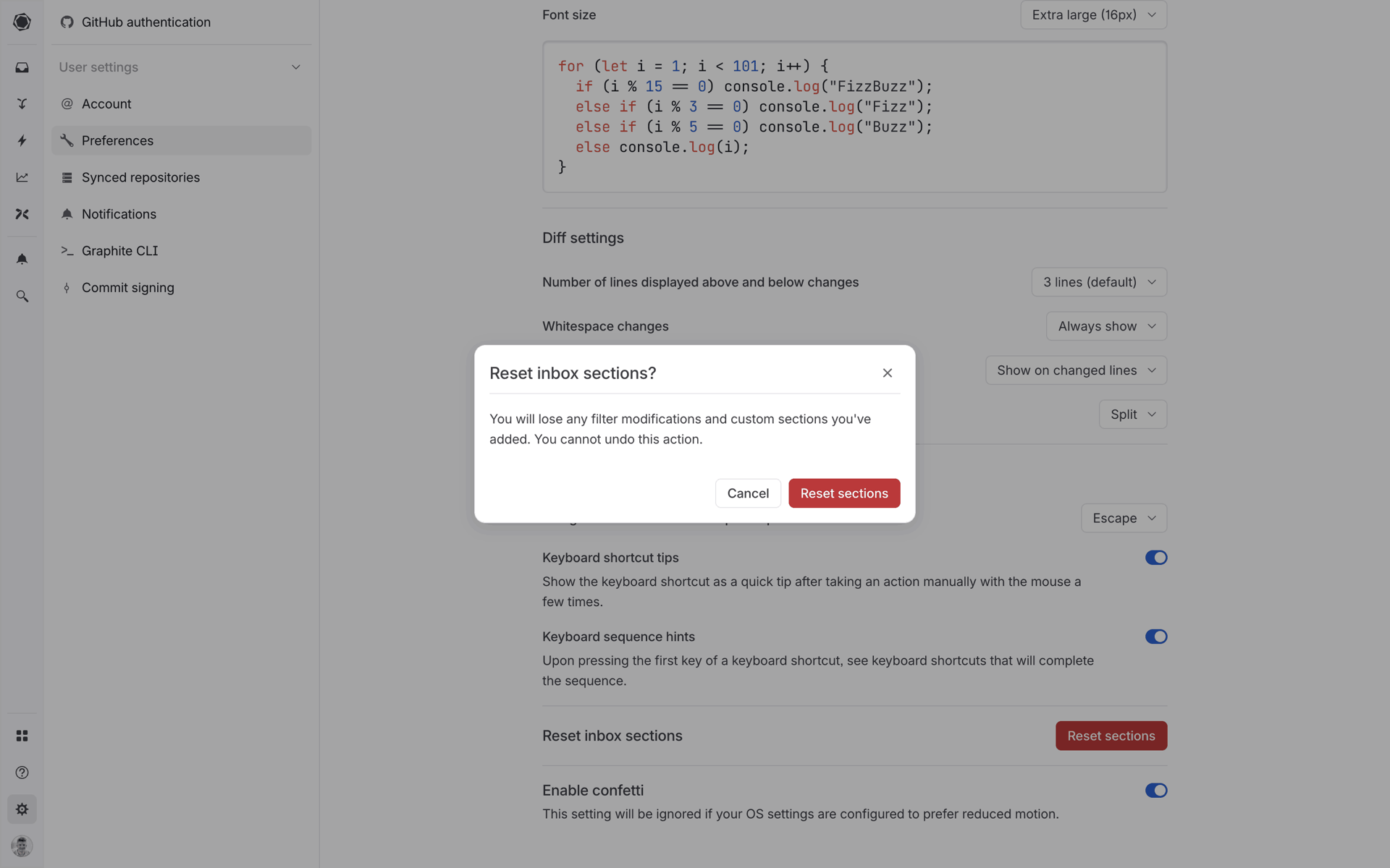Graphite Web Developer Tools interface screenshot 11