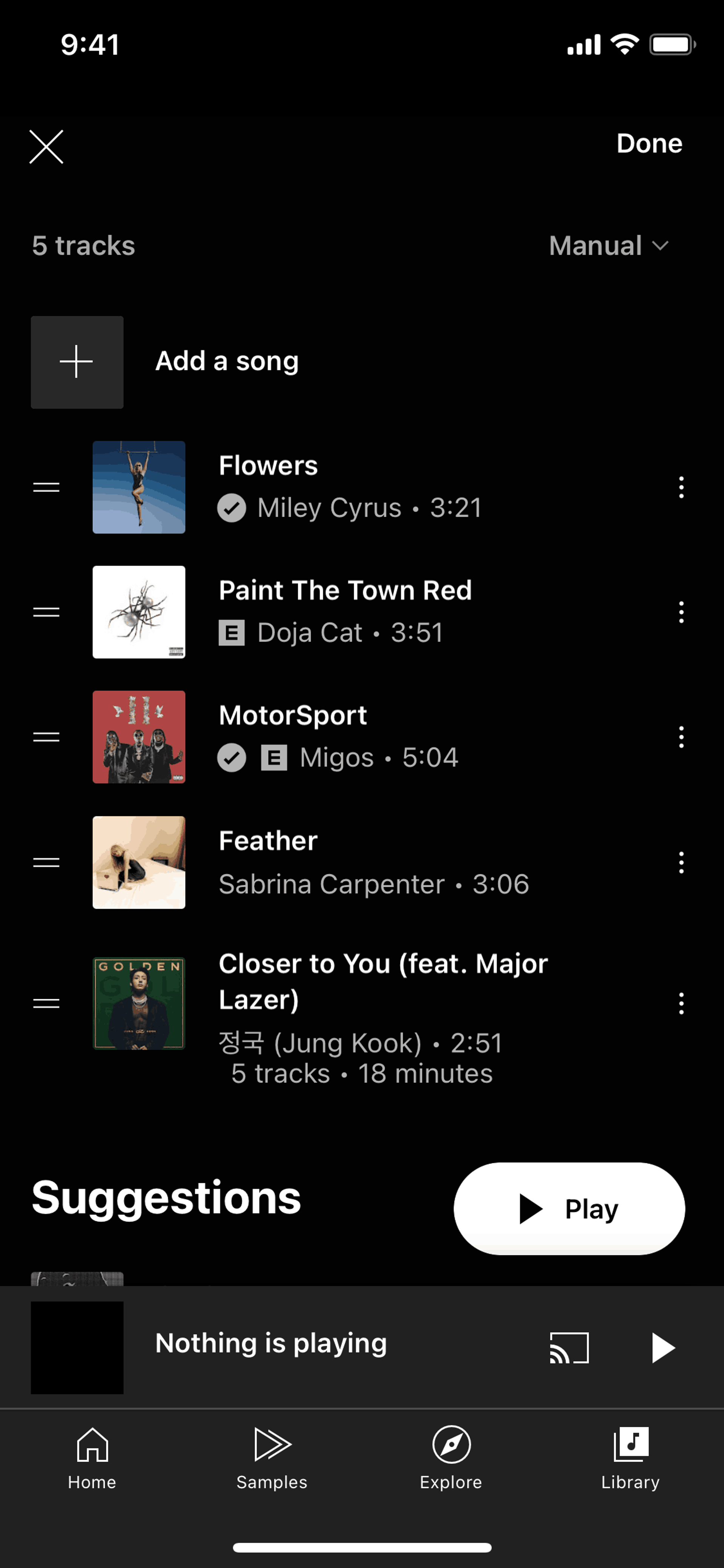 YouTube Music iOS Music & Audio interface screenshot 6