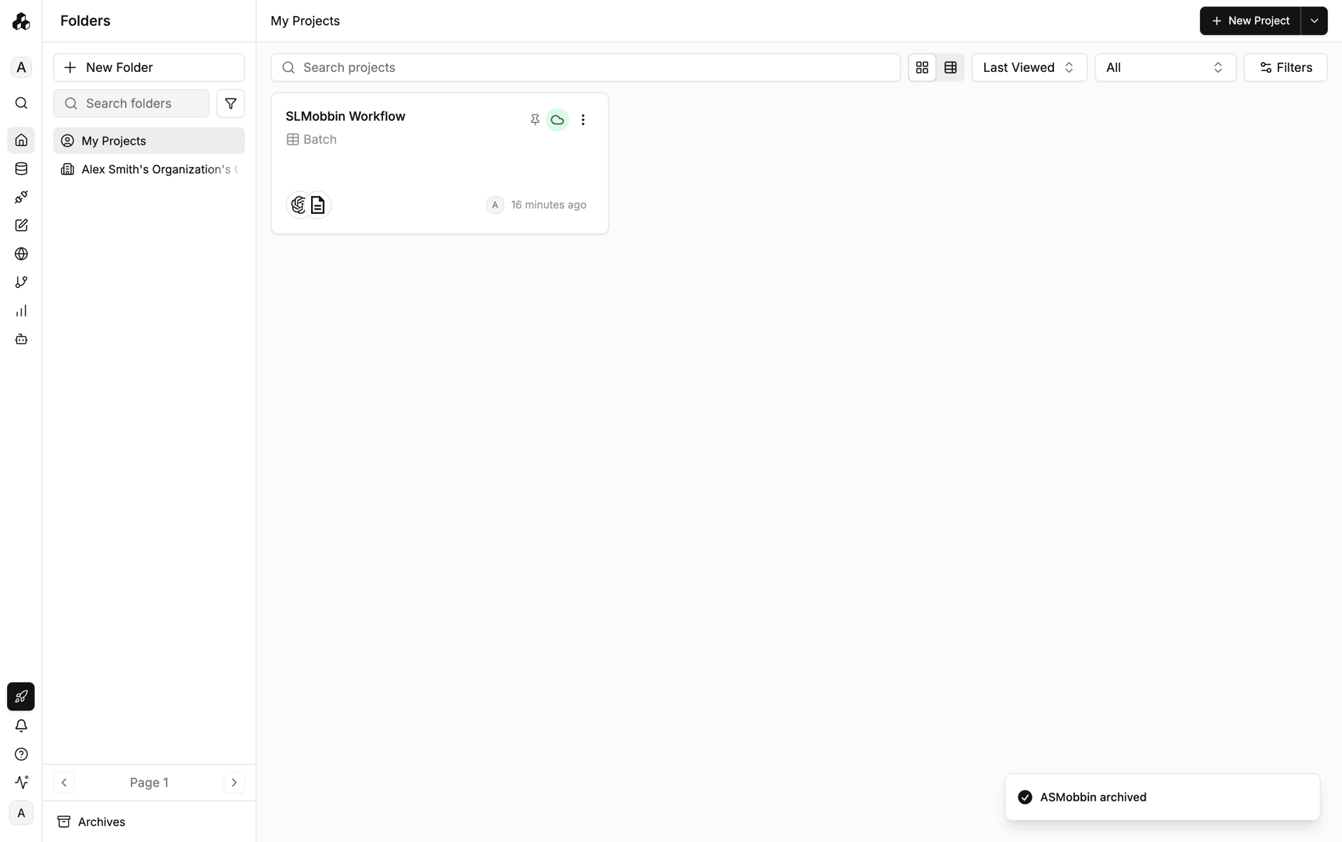 StackAI Web Business interface screenshot 5