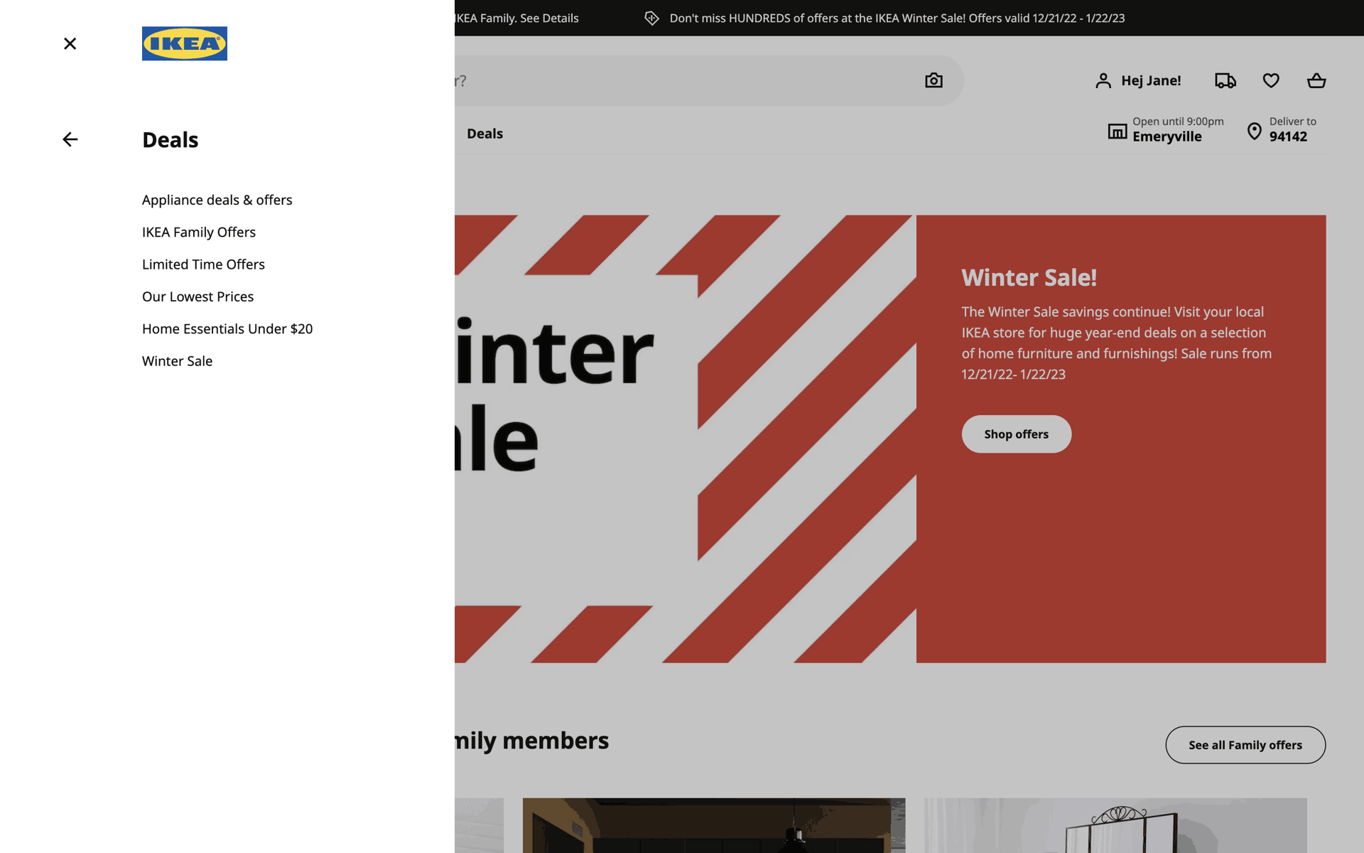 IKEA Web Shopping interface screenshot 20