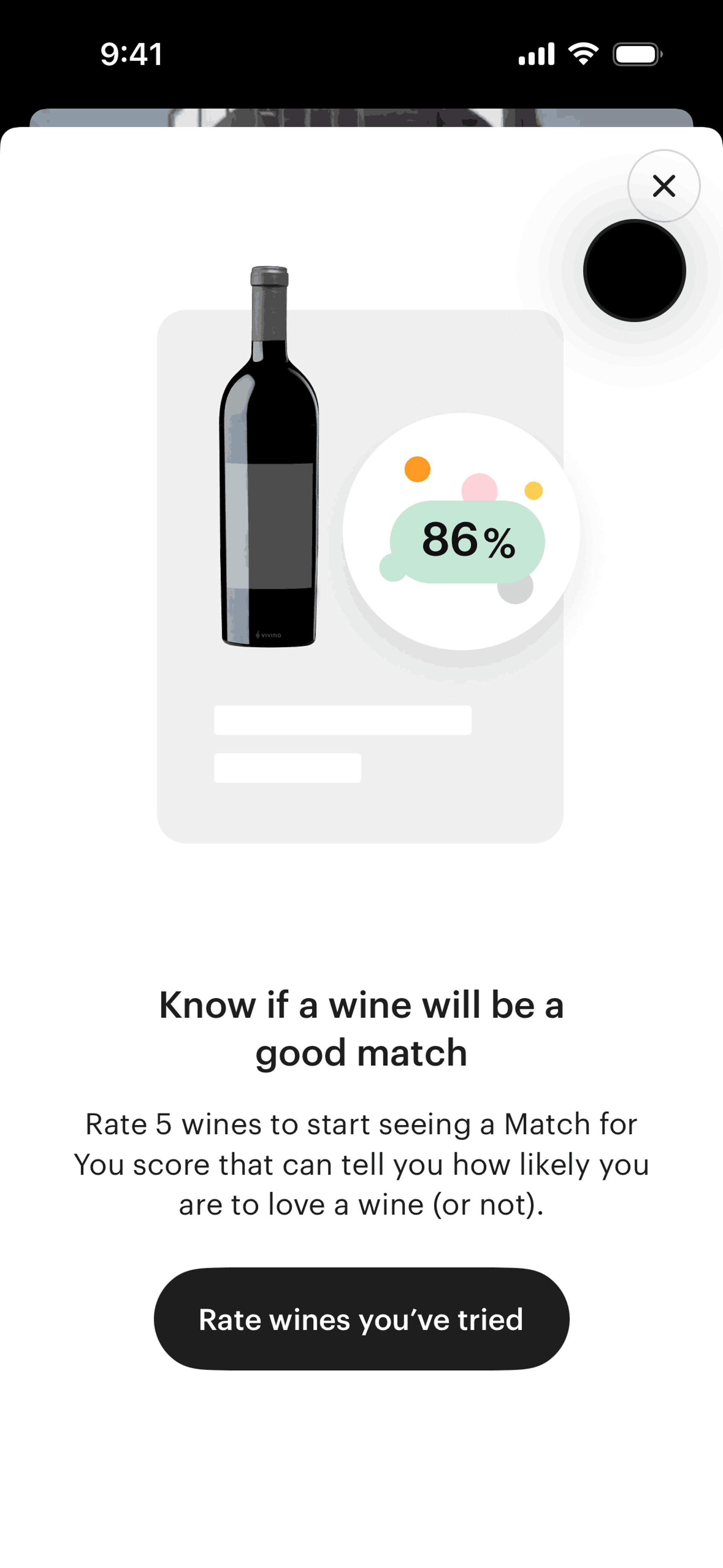Vivino iOS Shopping interface screenshot 2