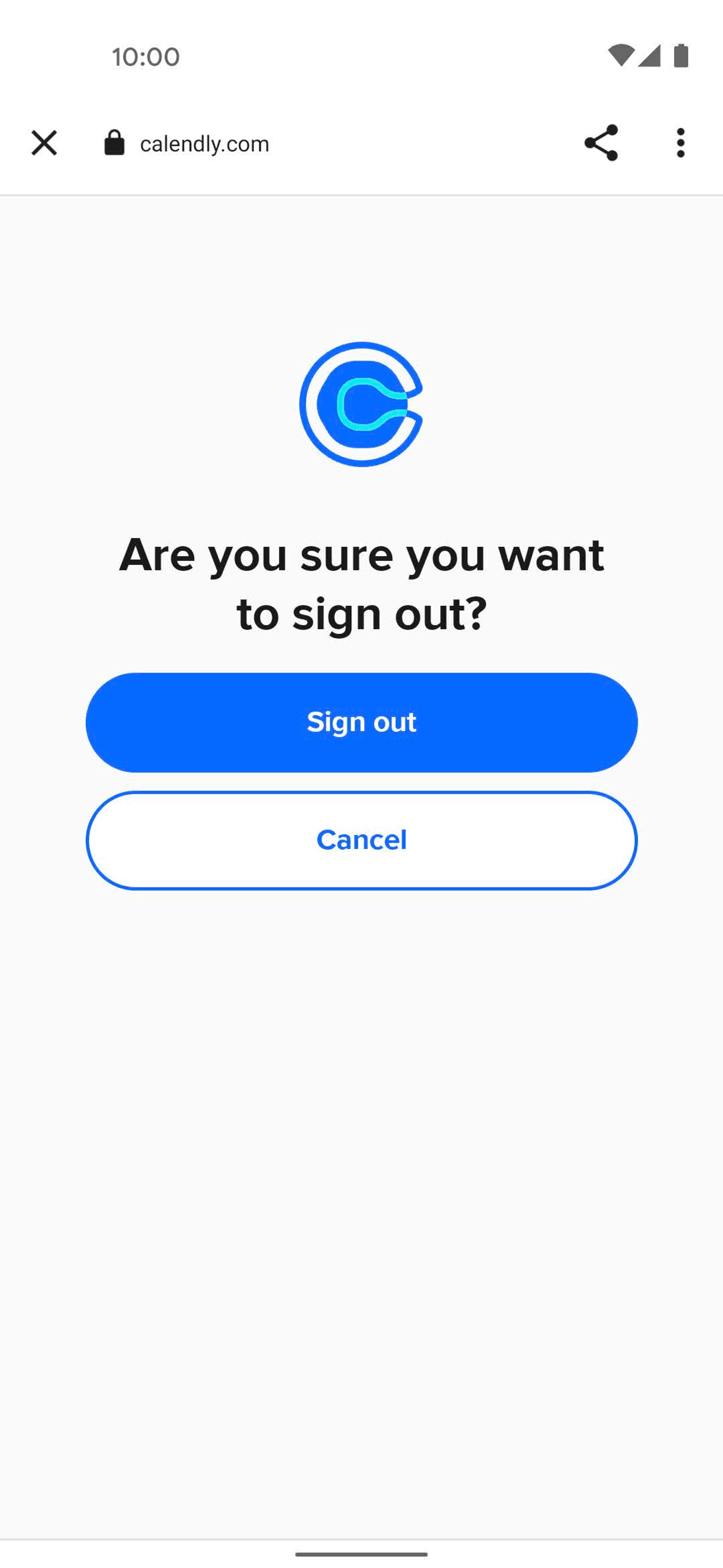 Calendly Android Business interface screenshot 6