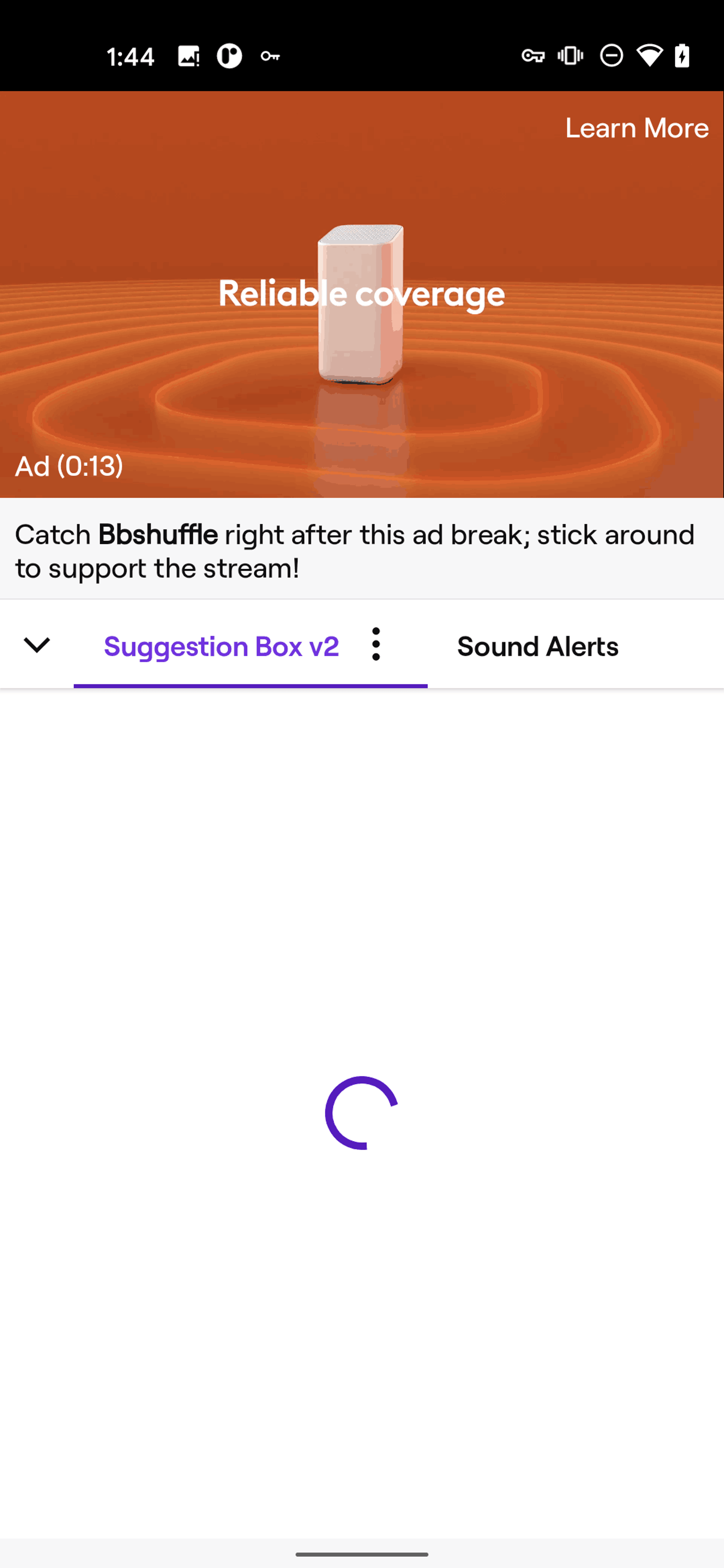 Twitch Android Photo & Video interface screenshot 24