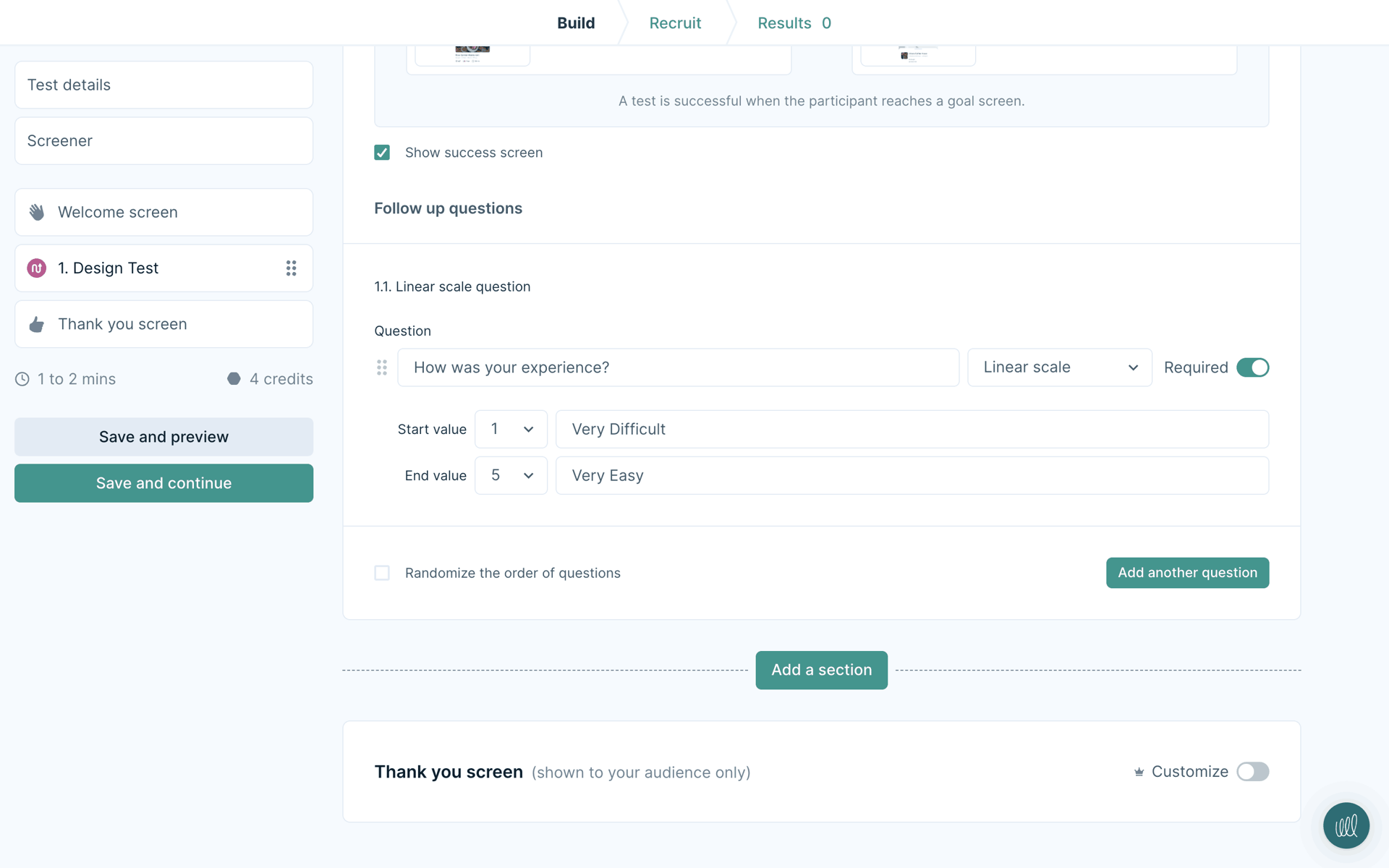 Lyssna Web Business interface screenshot 8