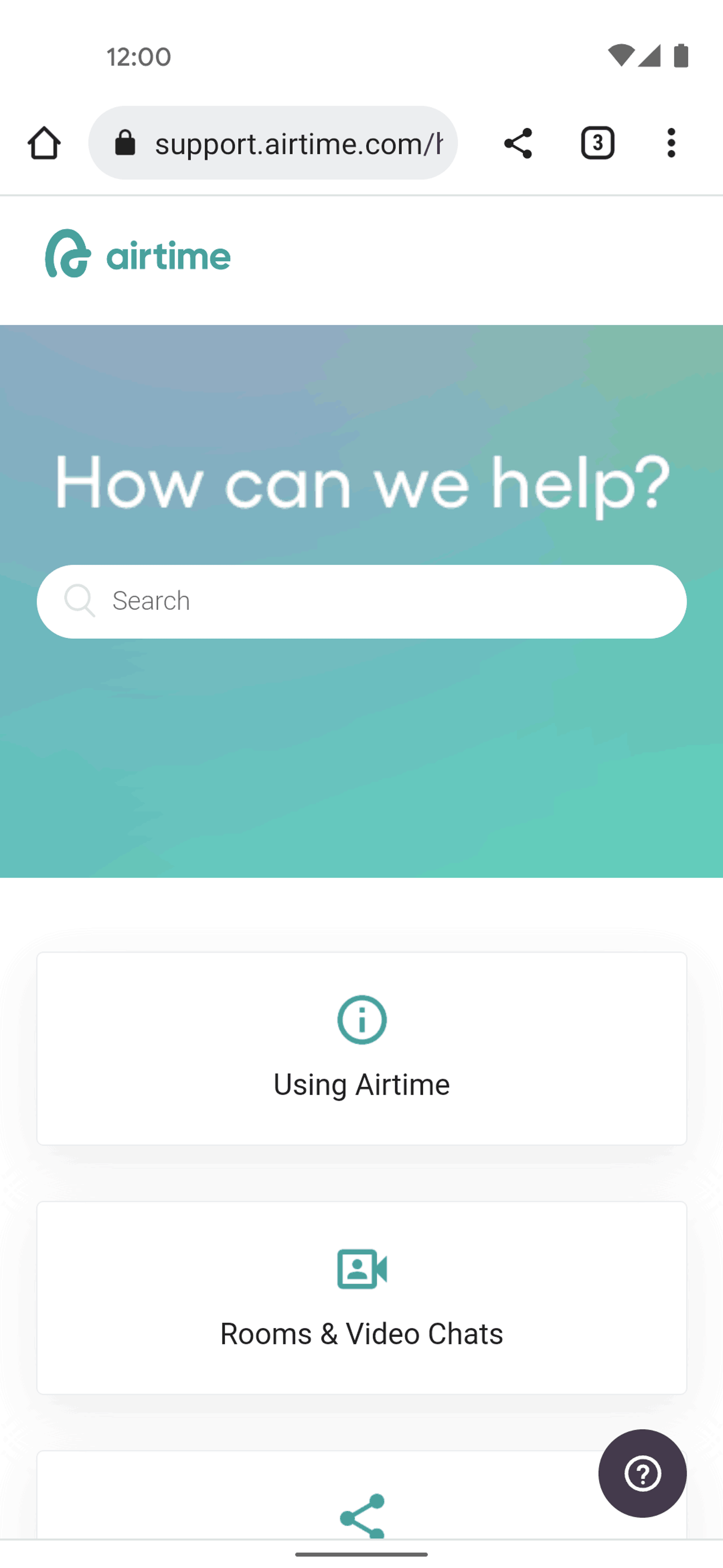 Airtime Android Social Networking interface screenshot 18
