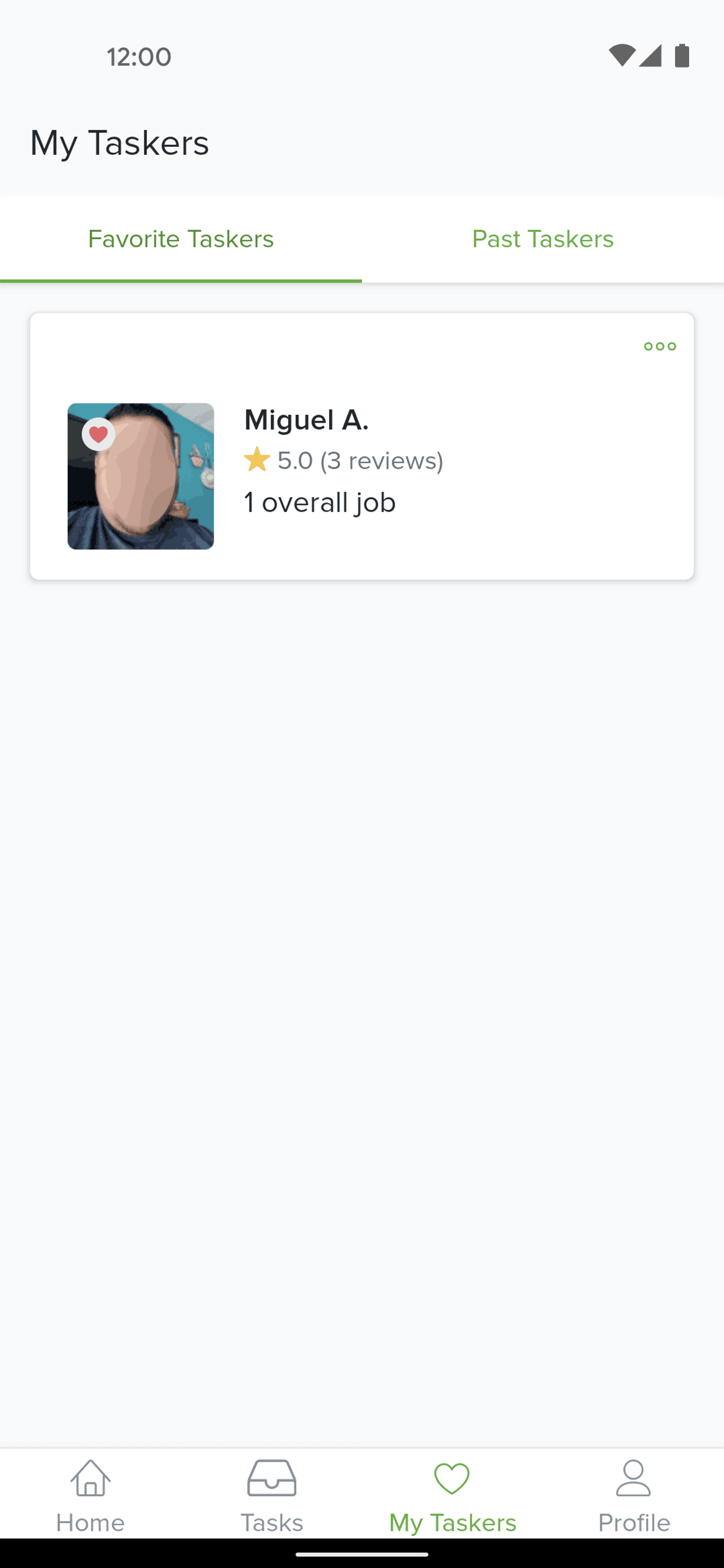 TaskRabbit Android Lifestyle interface screenshot 3