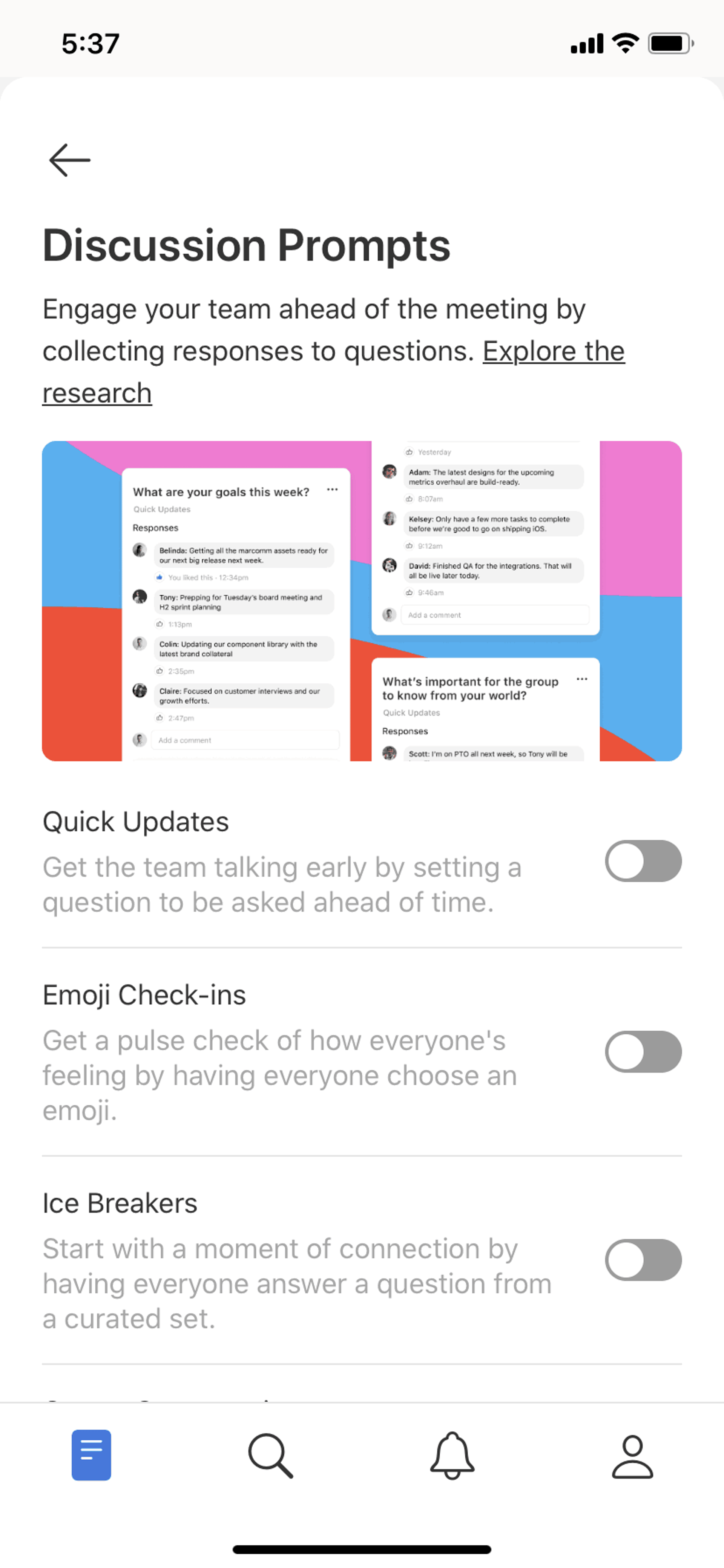 Navigator iOS Productivity interface screenshot 21