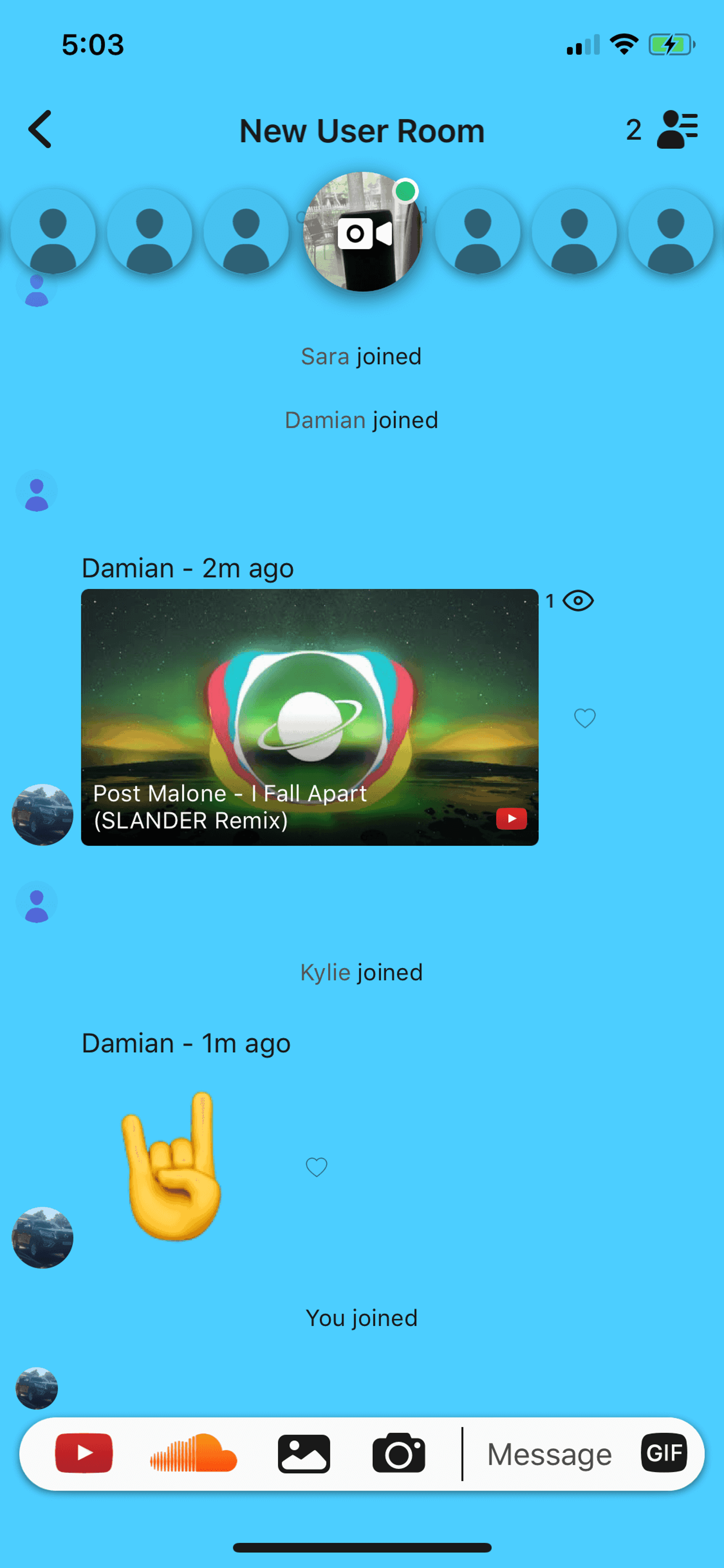 Airtime iOS Social Networking interface screenshot 15