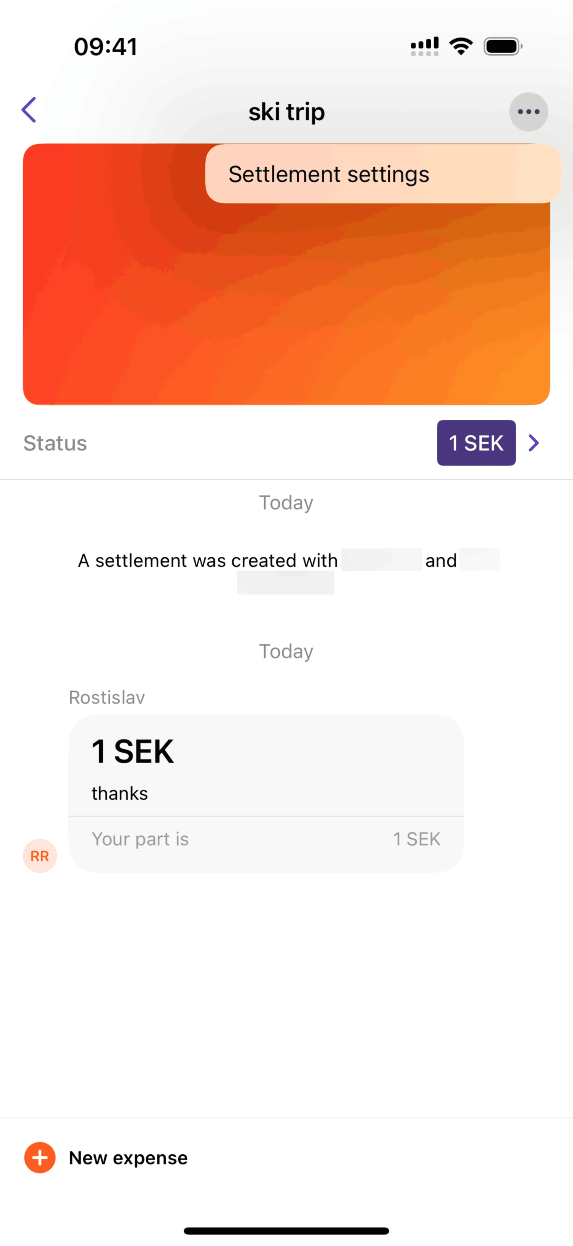 Vipps iOS Finance interface screenshot 13
