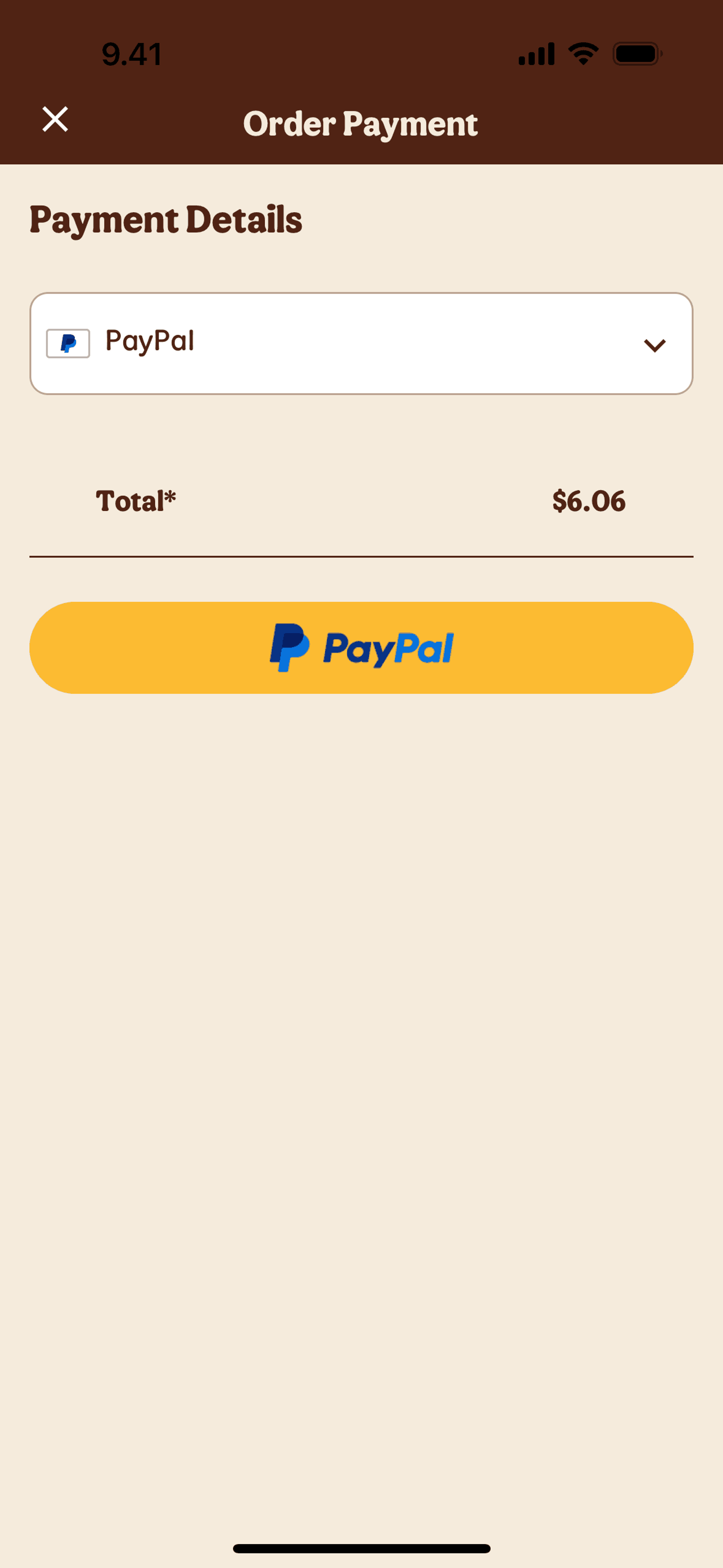 Burger King iOS Food & Drink interface screenshot 6
