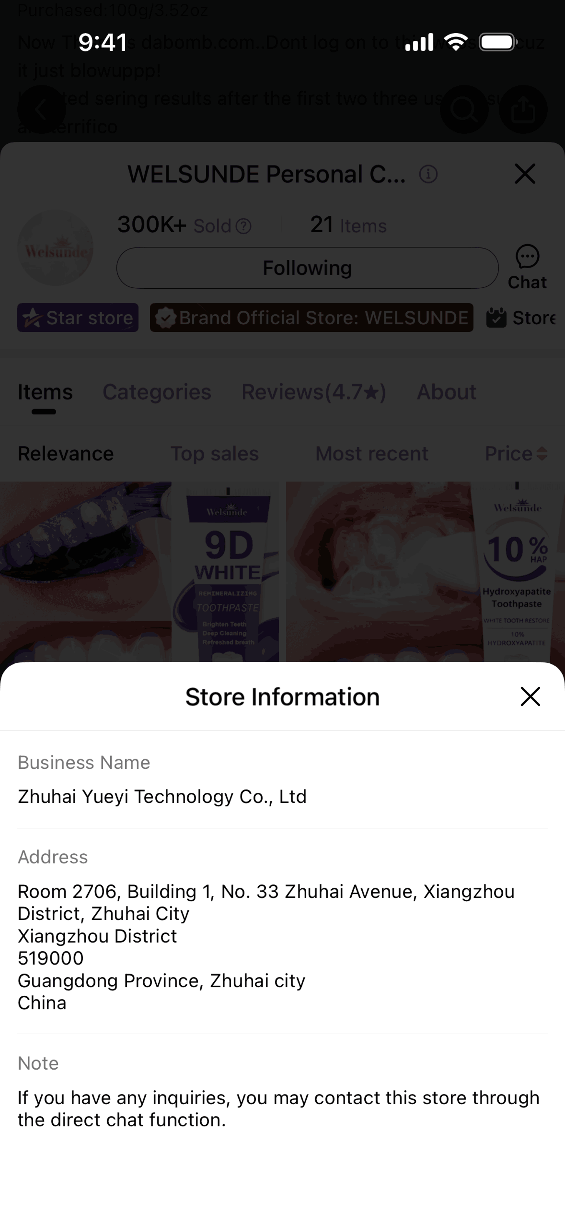 Temu iOS Shopping interface screenshot 22