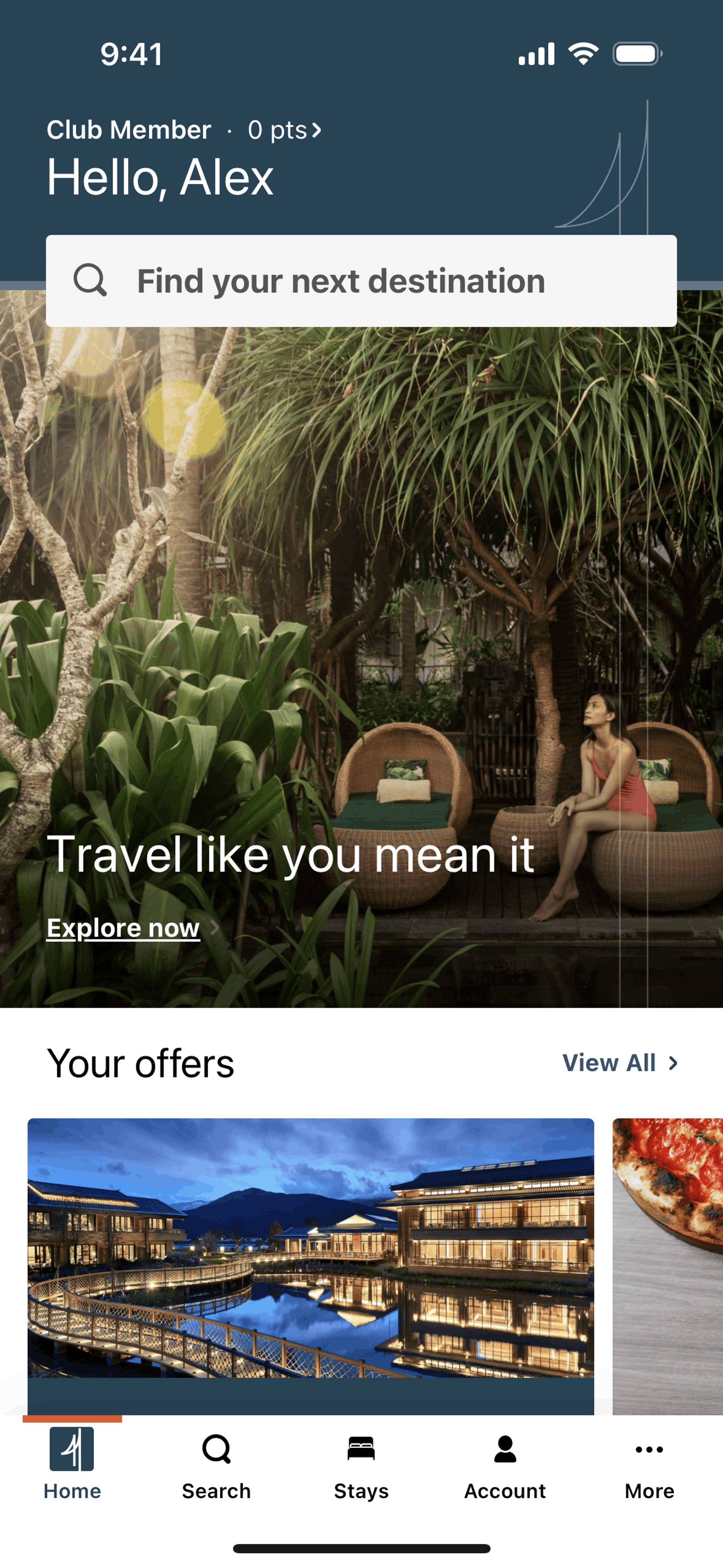 IHG Hotels & Rewards iOS Travel & Transportation interface screenshot 23