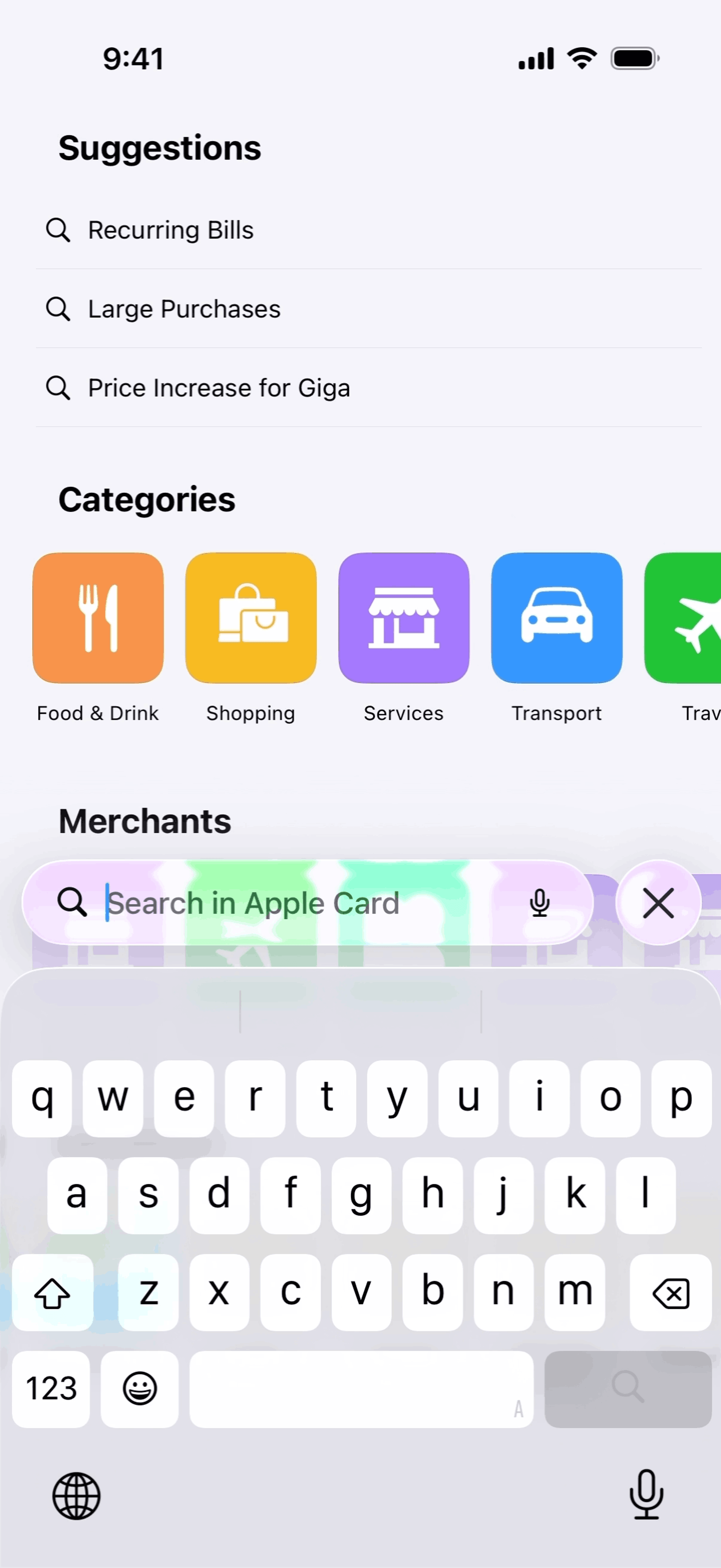Apple Wallet iOS Finance interface screenshot 23