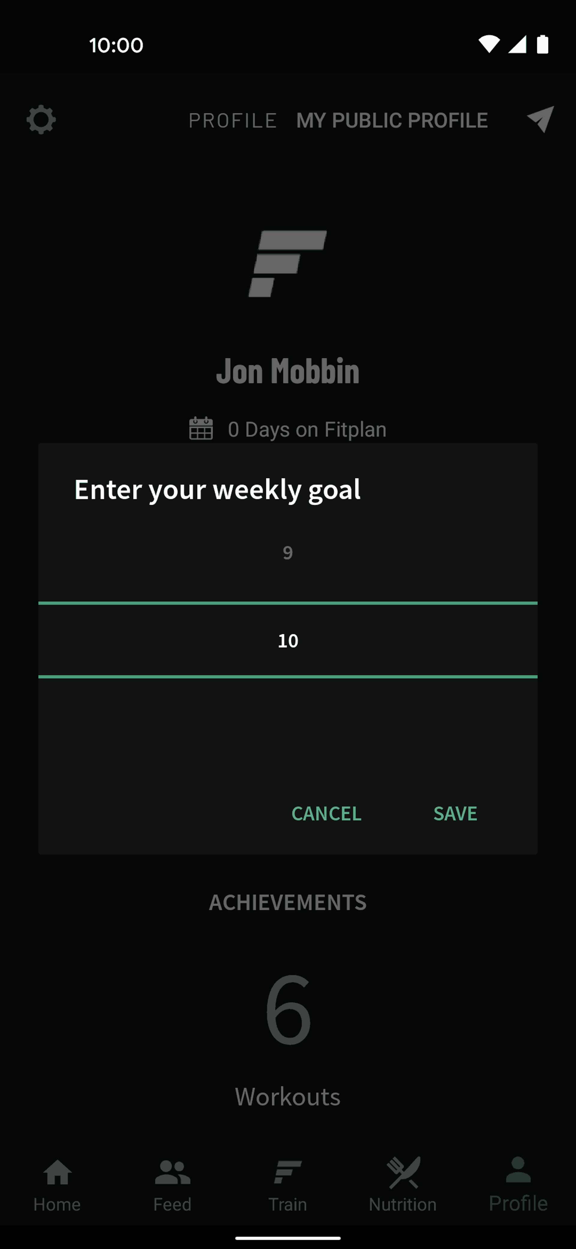 Fitplan Android Health & Fitness interface screenshot 19