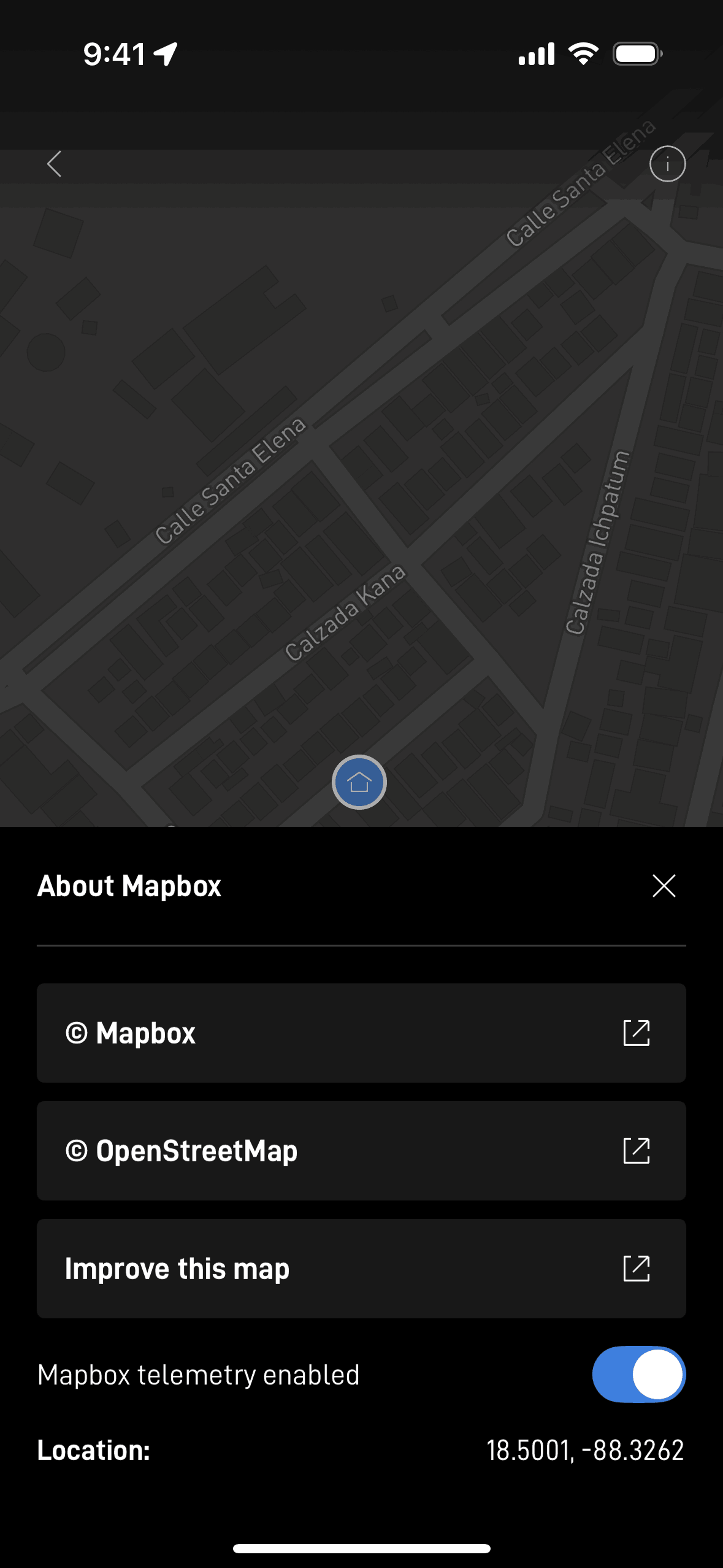 Starlink iOS Utilities interface screenshot 4