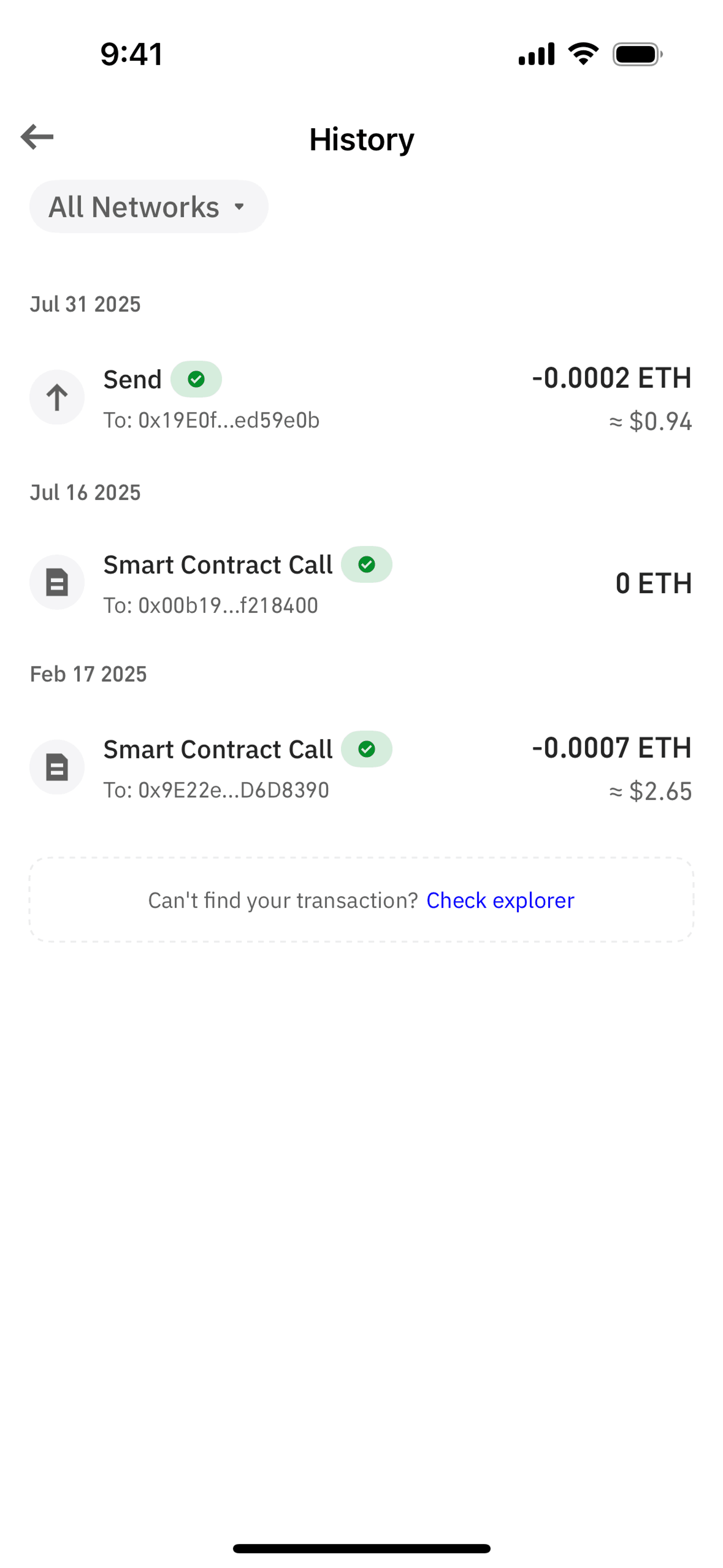 Trust Wallet iOS Crypto & Web3 interface screenshot 22