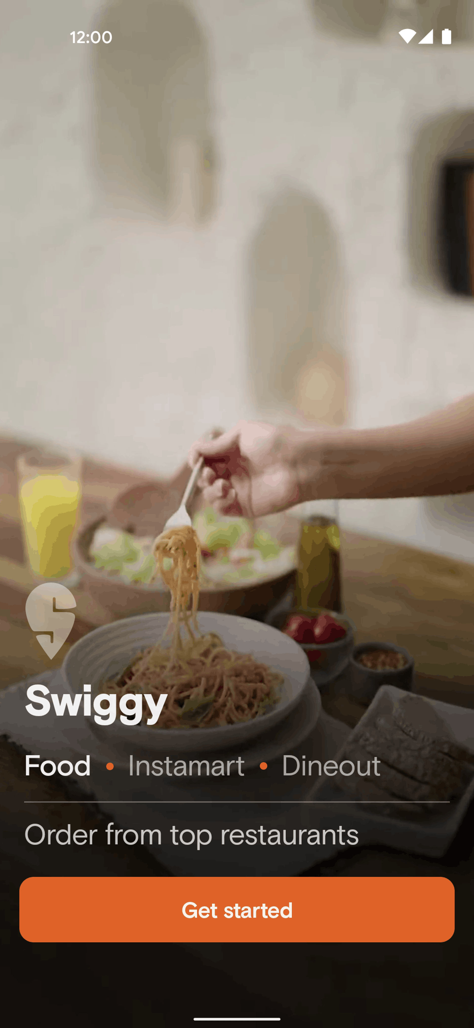 Swiggy Android Food & Drink interface screenshot 4