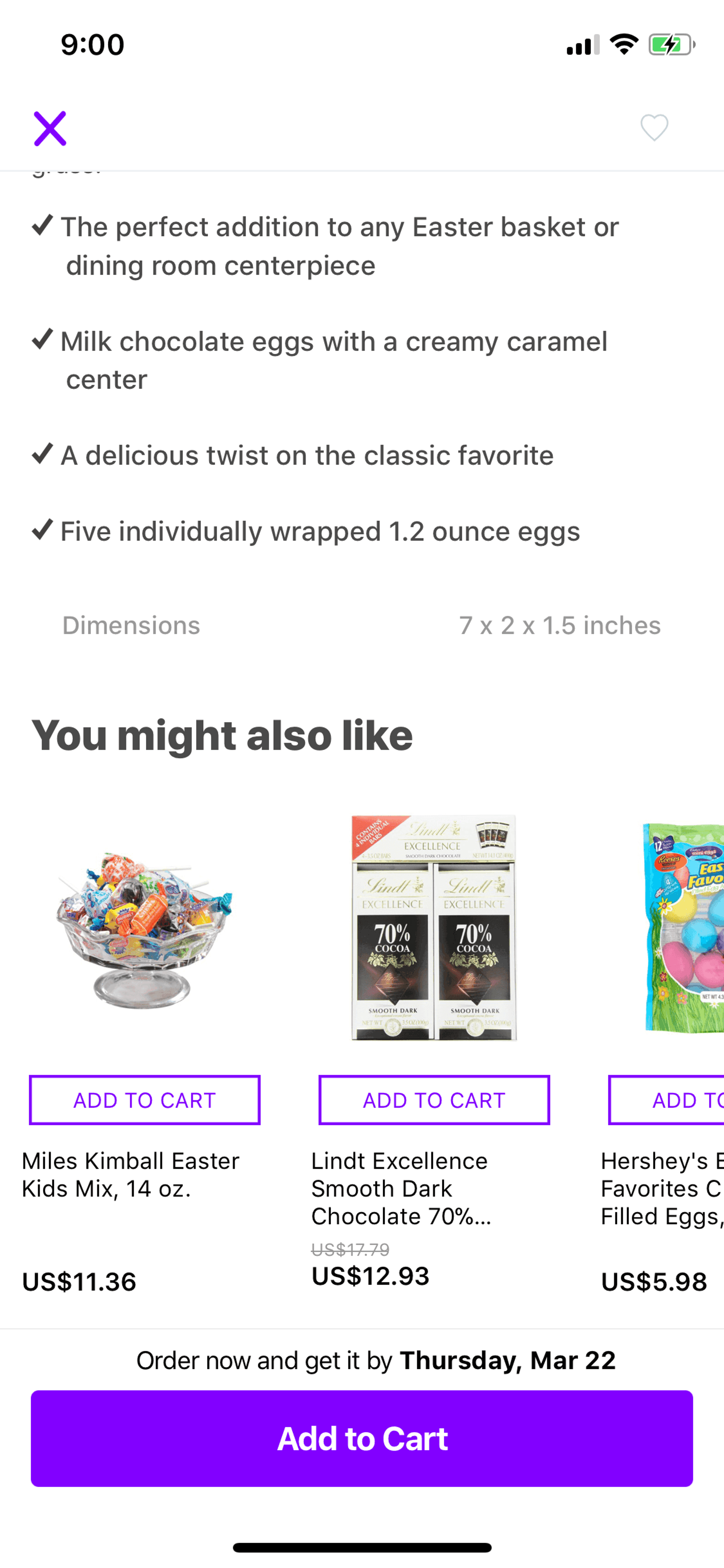 Jet iOS Shopping interface screenshot 9