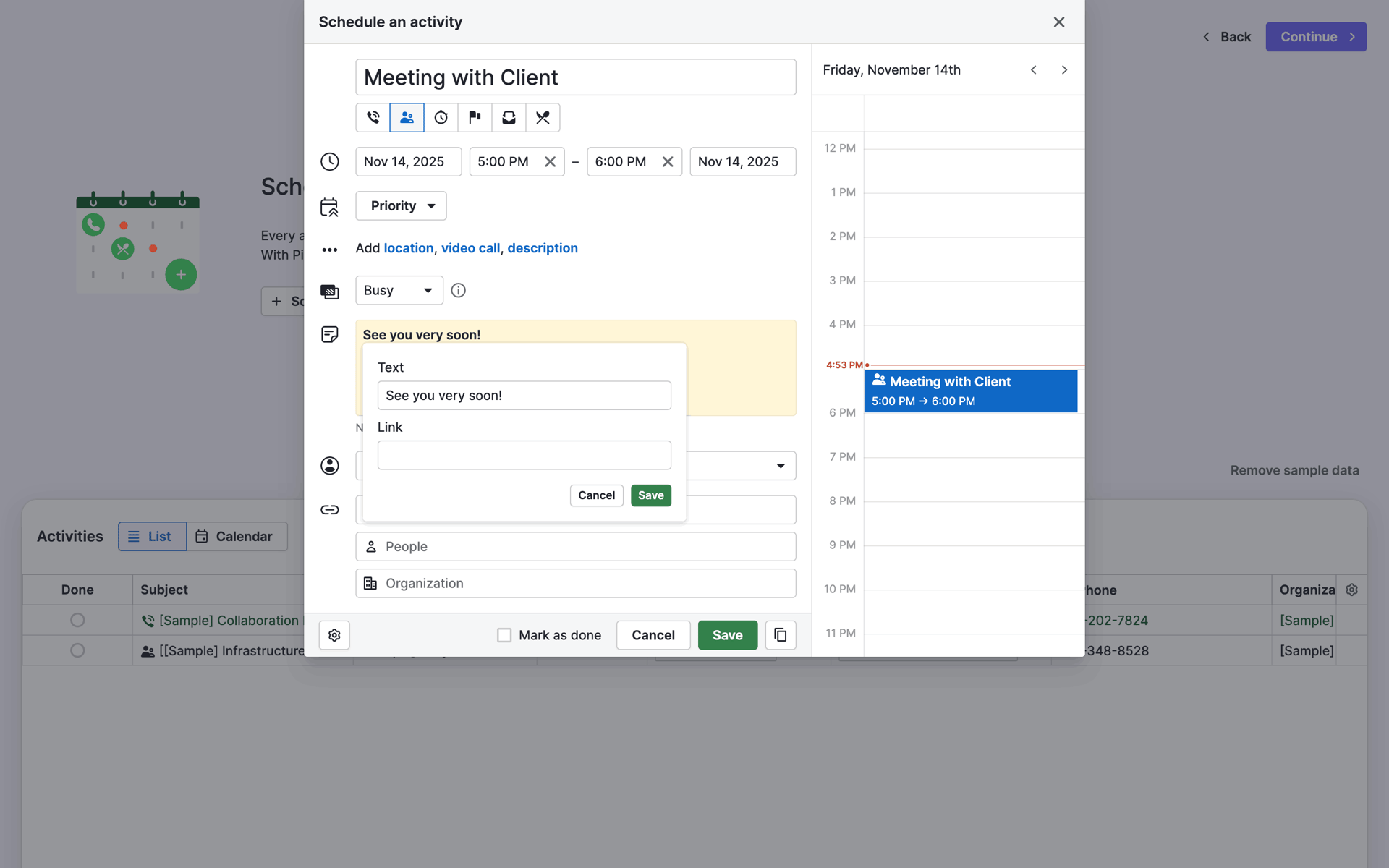 Pipedrive Web CRM interface screenshot 15