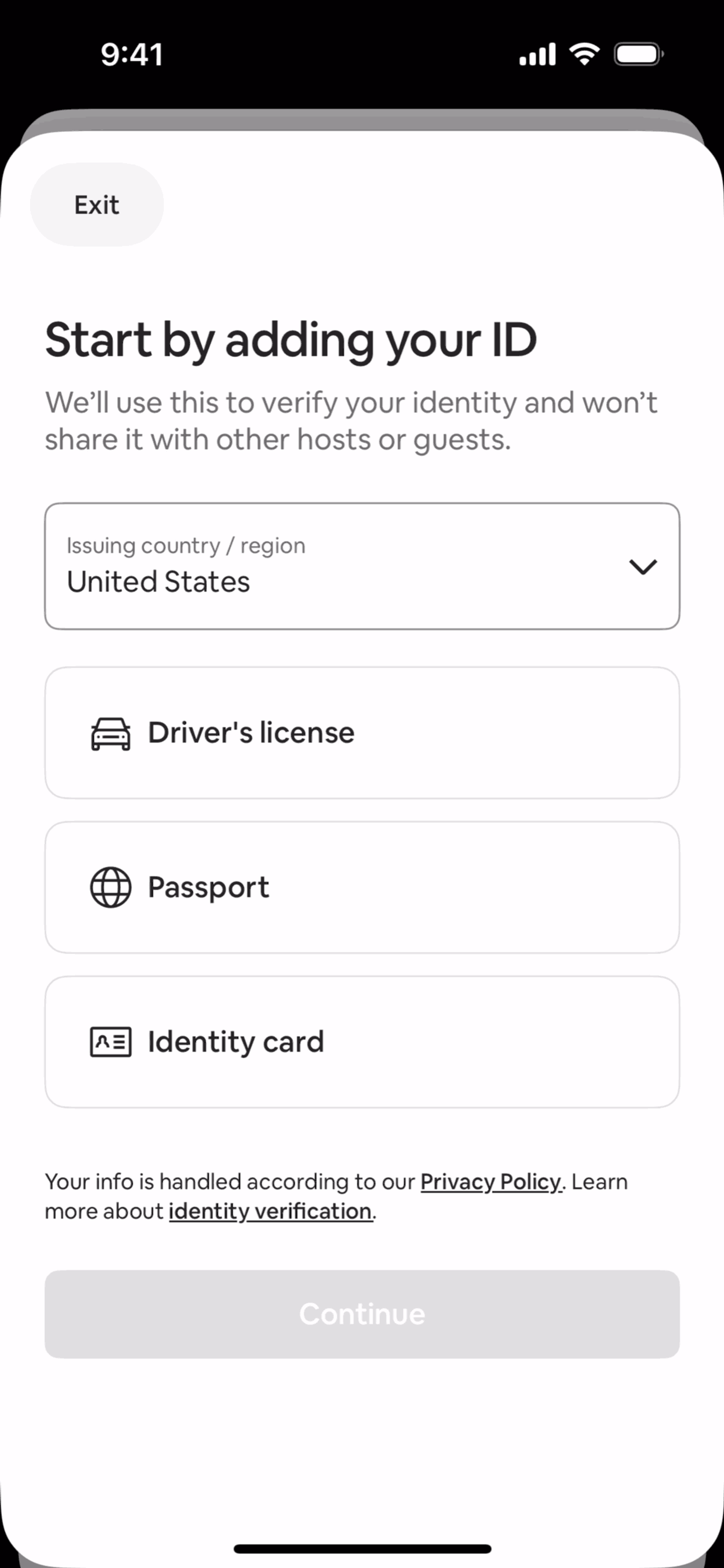 Airbnb iOS Real Estate interface screenshot 7