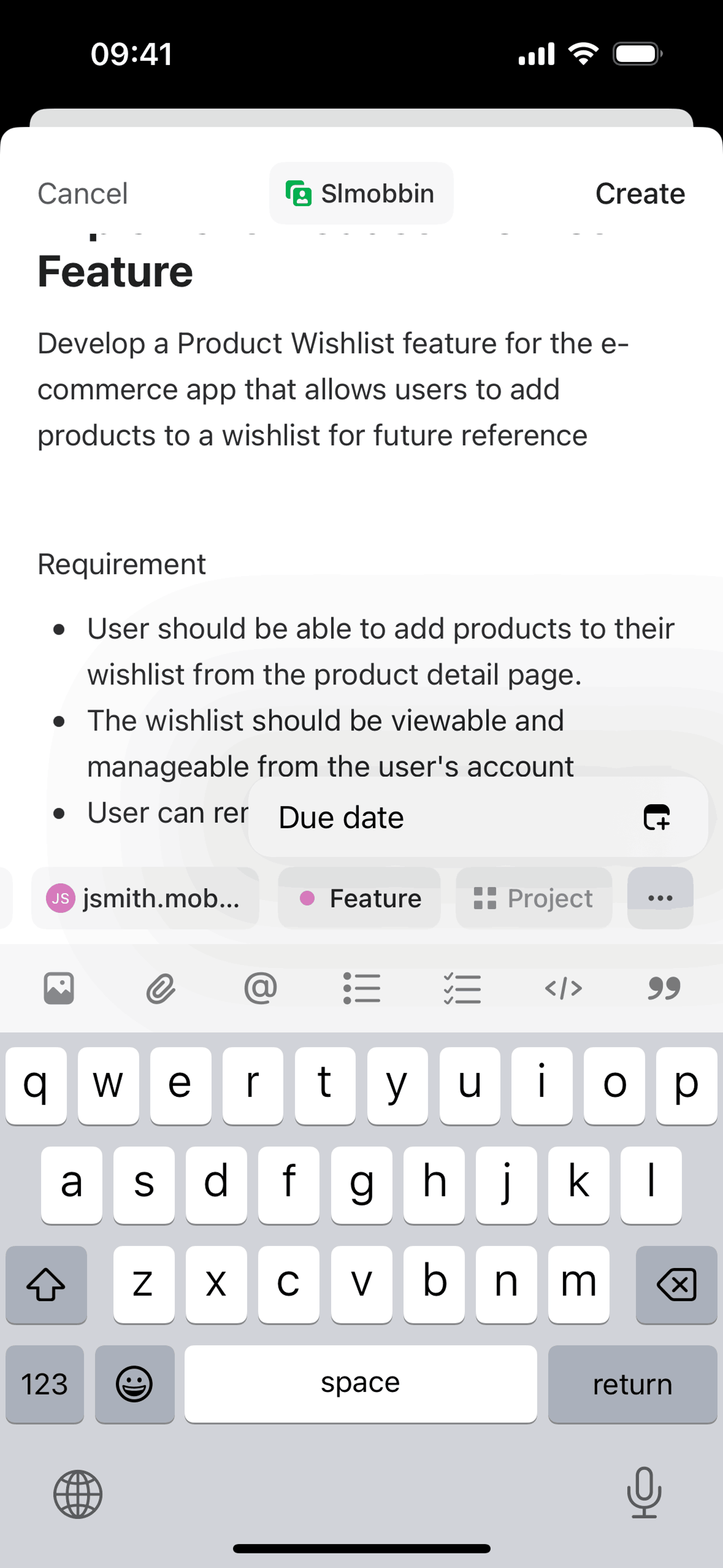 Linear iOS Developer Tools interface screenshot 10